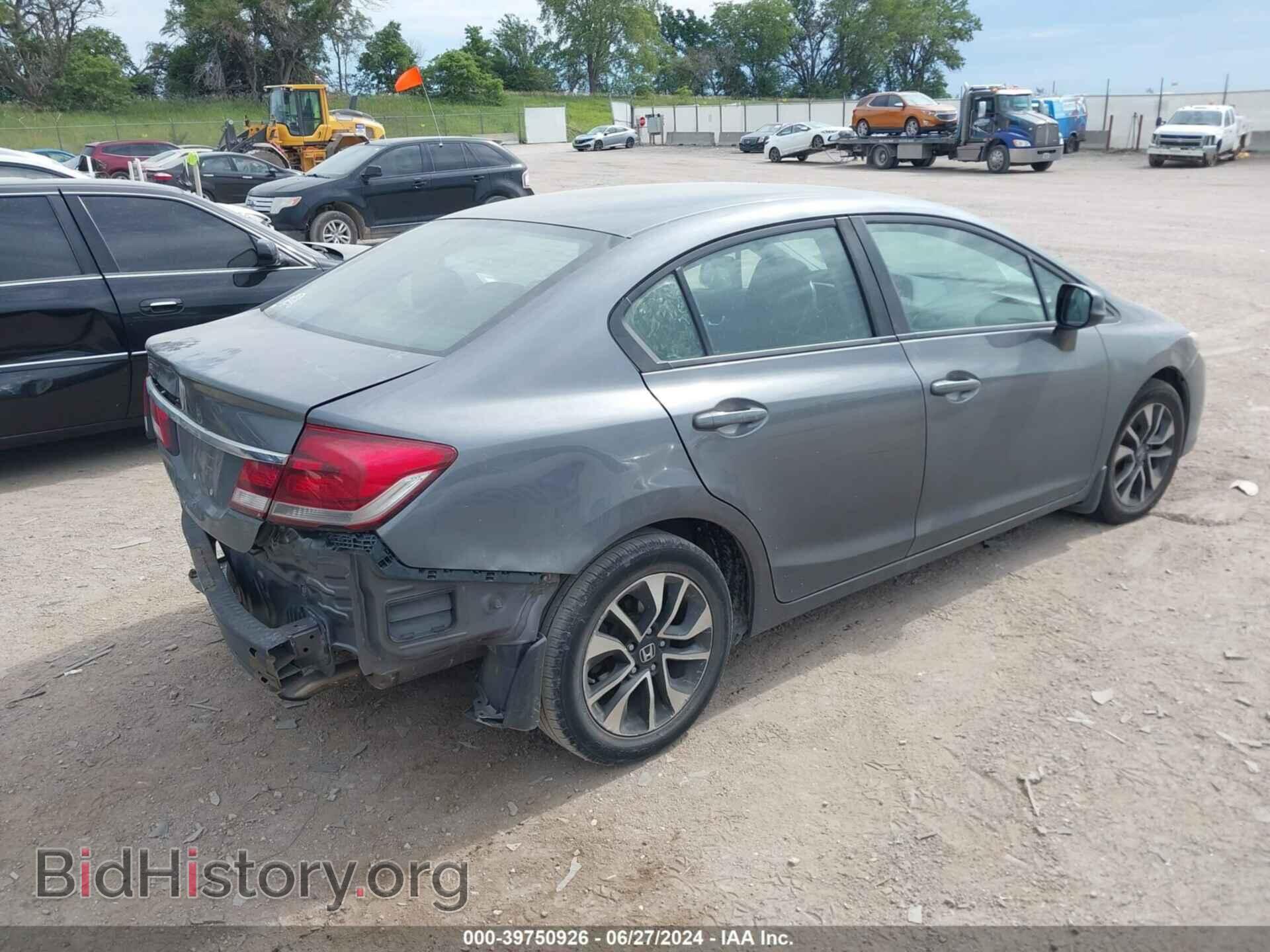 2013 HONDA CIVIC - VIN: 19XFB2F85DE048412 - Photo 4