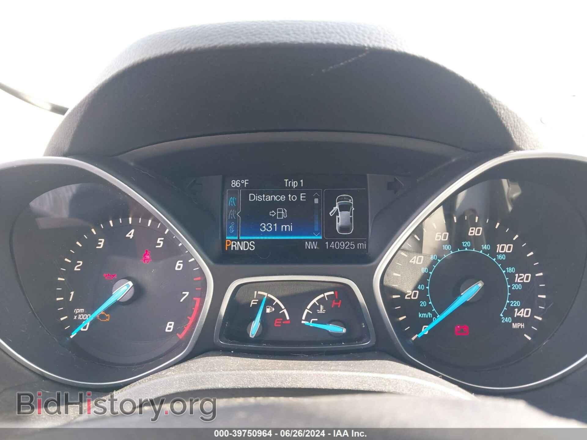 2014 FORD ESCAPE - VIN: 1FMCU0GX3EUA26978 - Фото 7