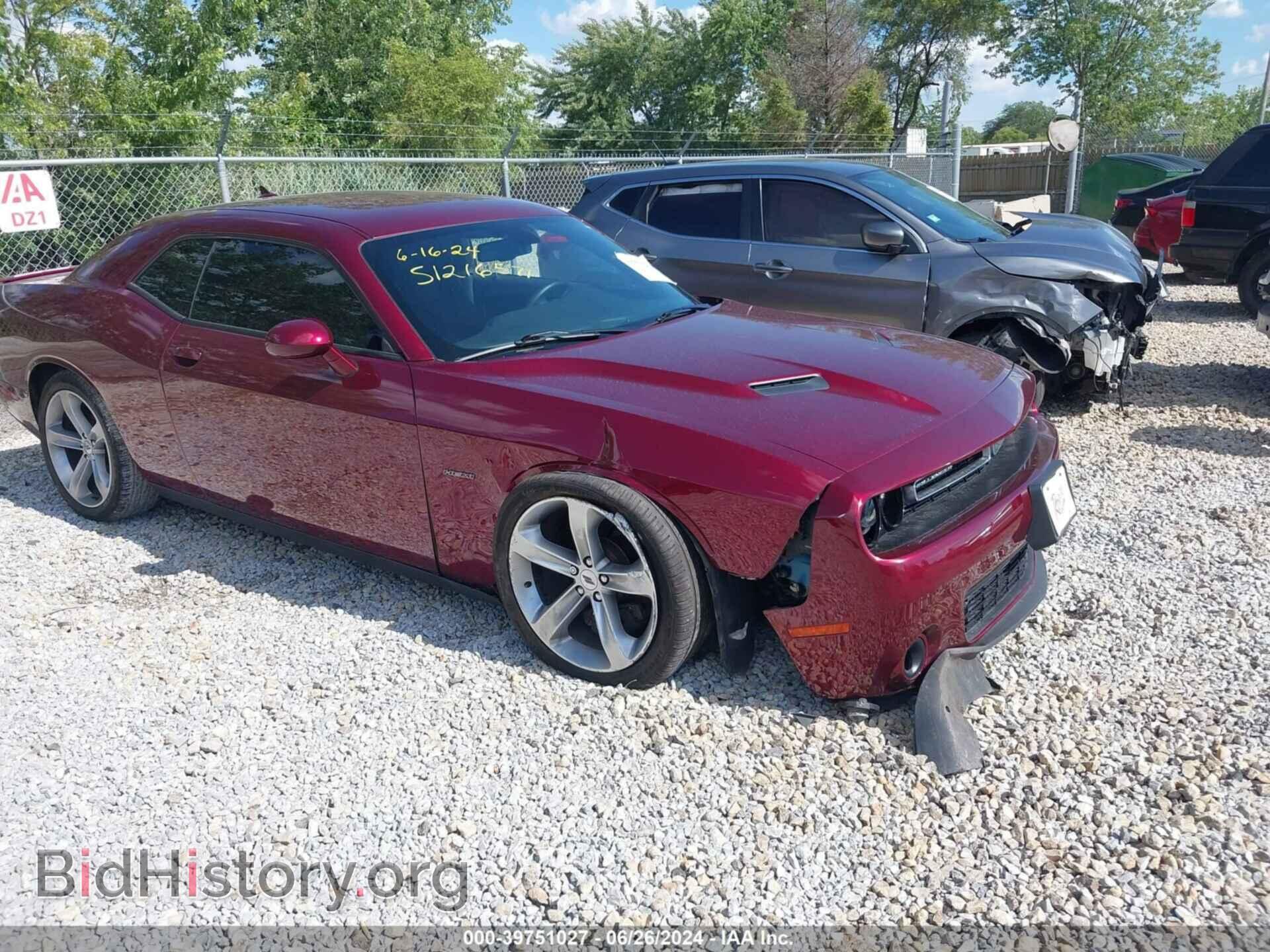 Фотография 2C3CDZBT1HH604584 - DODGE CHALLENGER 2017