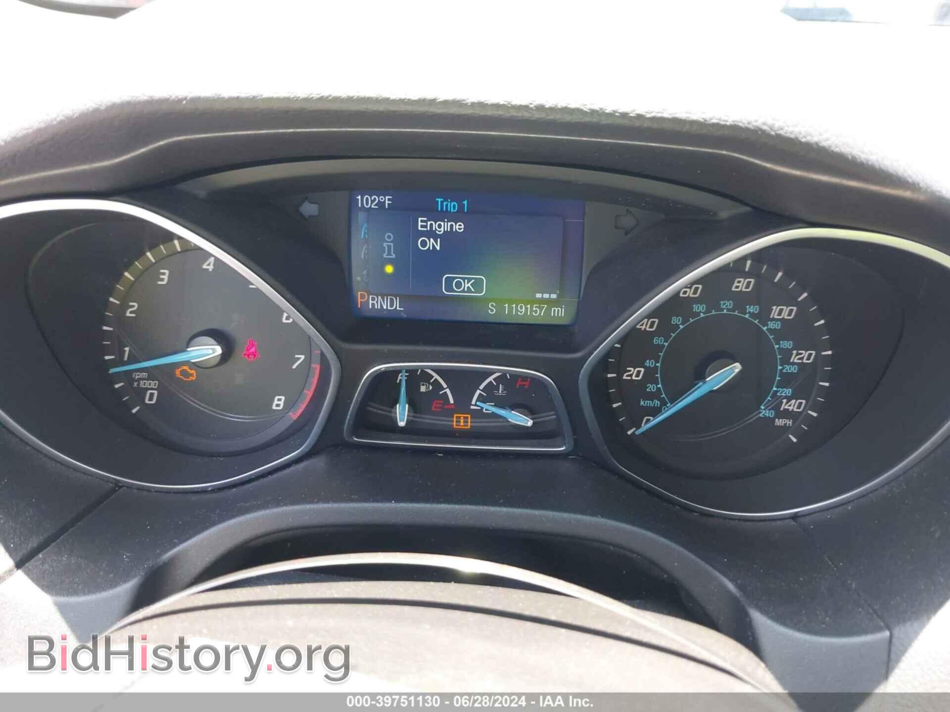 2014 FORD FOCUS - VIN: 1FADP3F2XEL189369 - Фото 7
