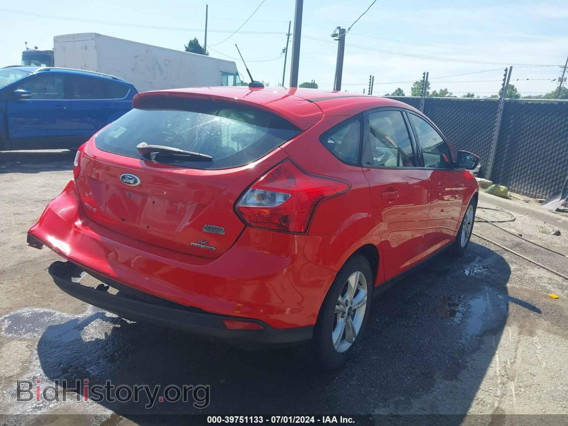 2013 FORD FOCUS - VIN: 1FADP3K29DL107054 - Фото 4