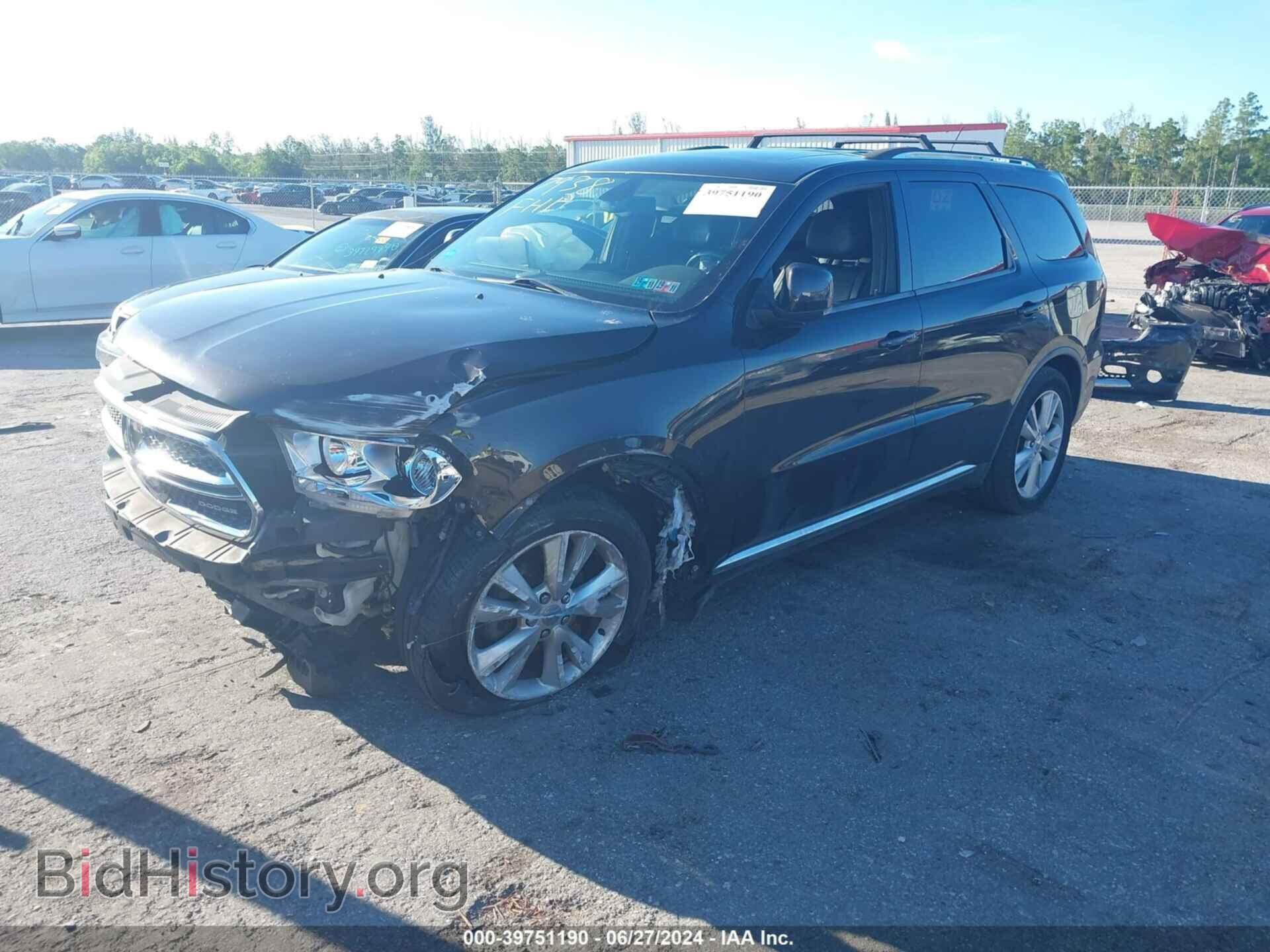 2012 DODGE DURANGO - VIN: 1C4RDJDG7CC197938 - Photo 2