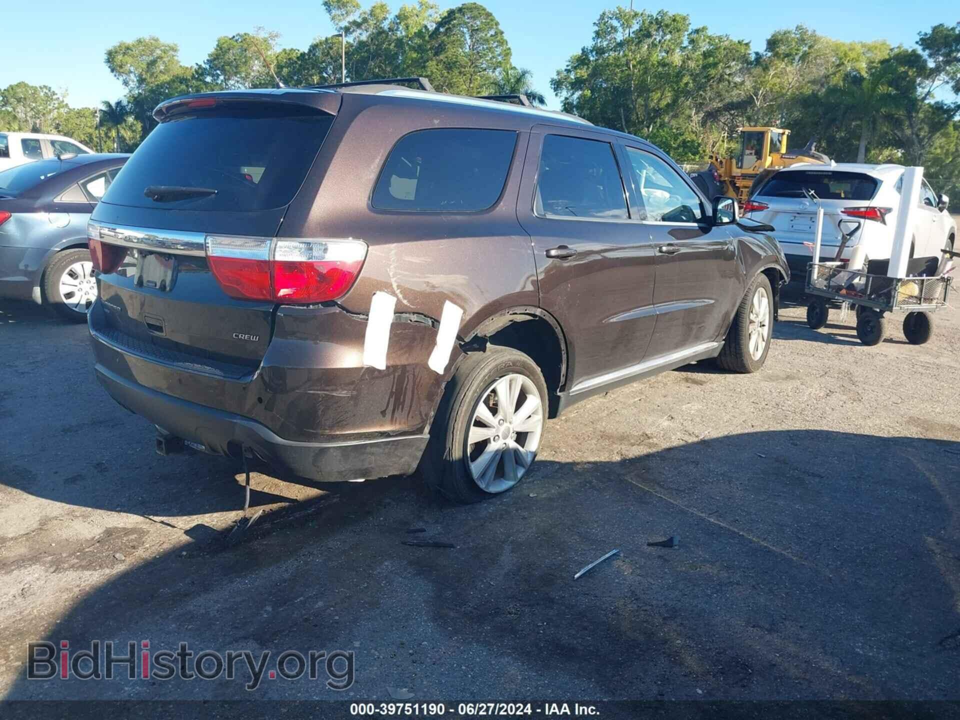 2012 DODGE DURANGO - VIN: 1C4RDJDG7CC197938 - Photo 4