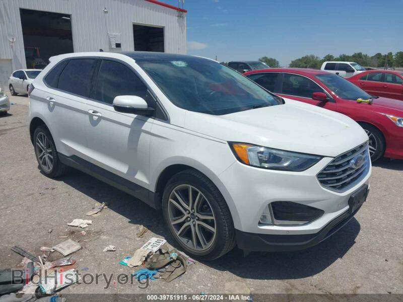 2020 Ford EDGE Titanium (VIN 2FMPK3K93LBB57722) — фото 1 из 16, IAAI, повреждение: град
