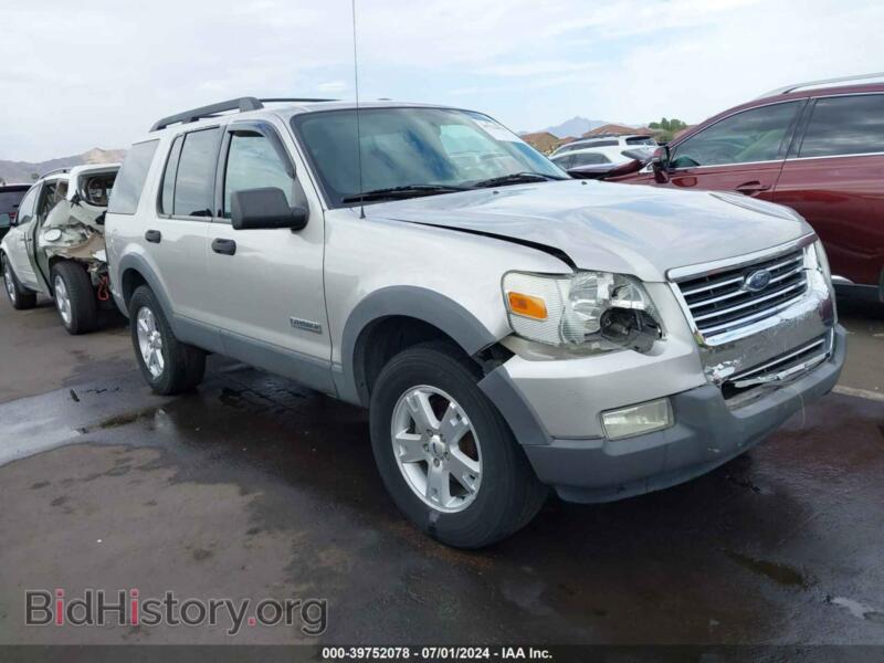 2006 Ford EXPLORER XLT (VIN 1FMEU73E96UB30091) — photo 1 of 15, IAAI, damage: front end