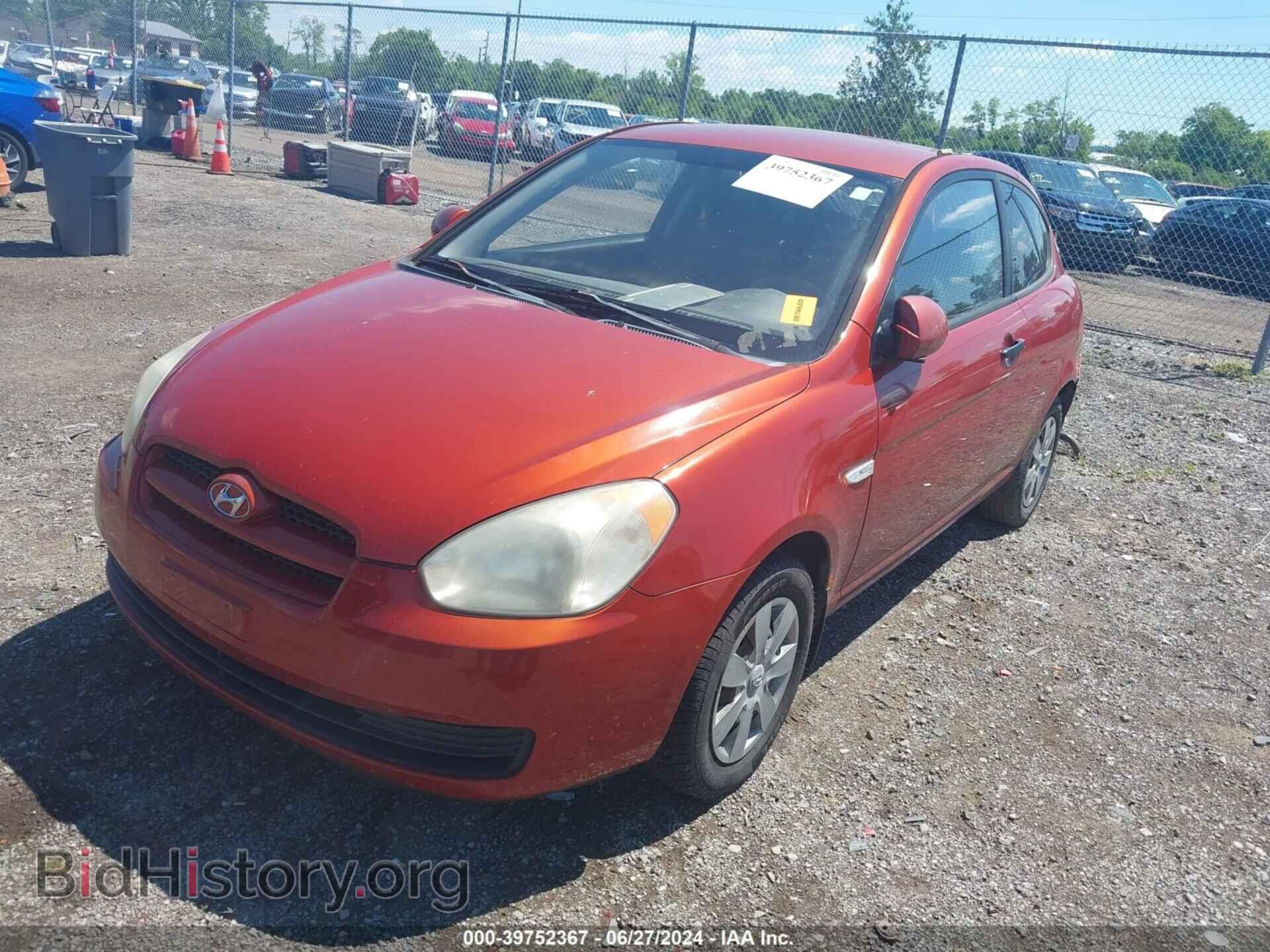 2007 HYUNDAI ACCENT - VIN: KMHCM36CX7U054506 - Фото 2