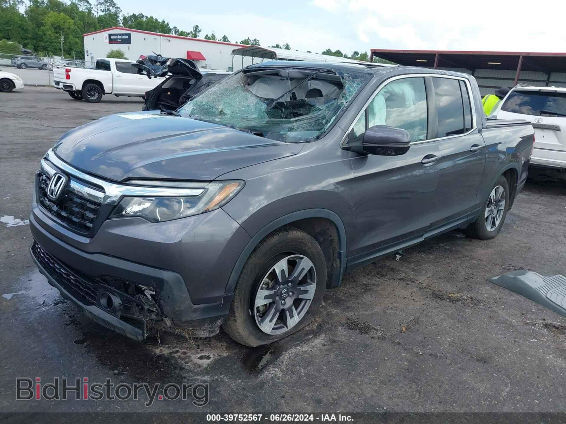 2019 HONDA RIDGELINE - VIN: 5FPYK2F61KB001979 - Фото 2