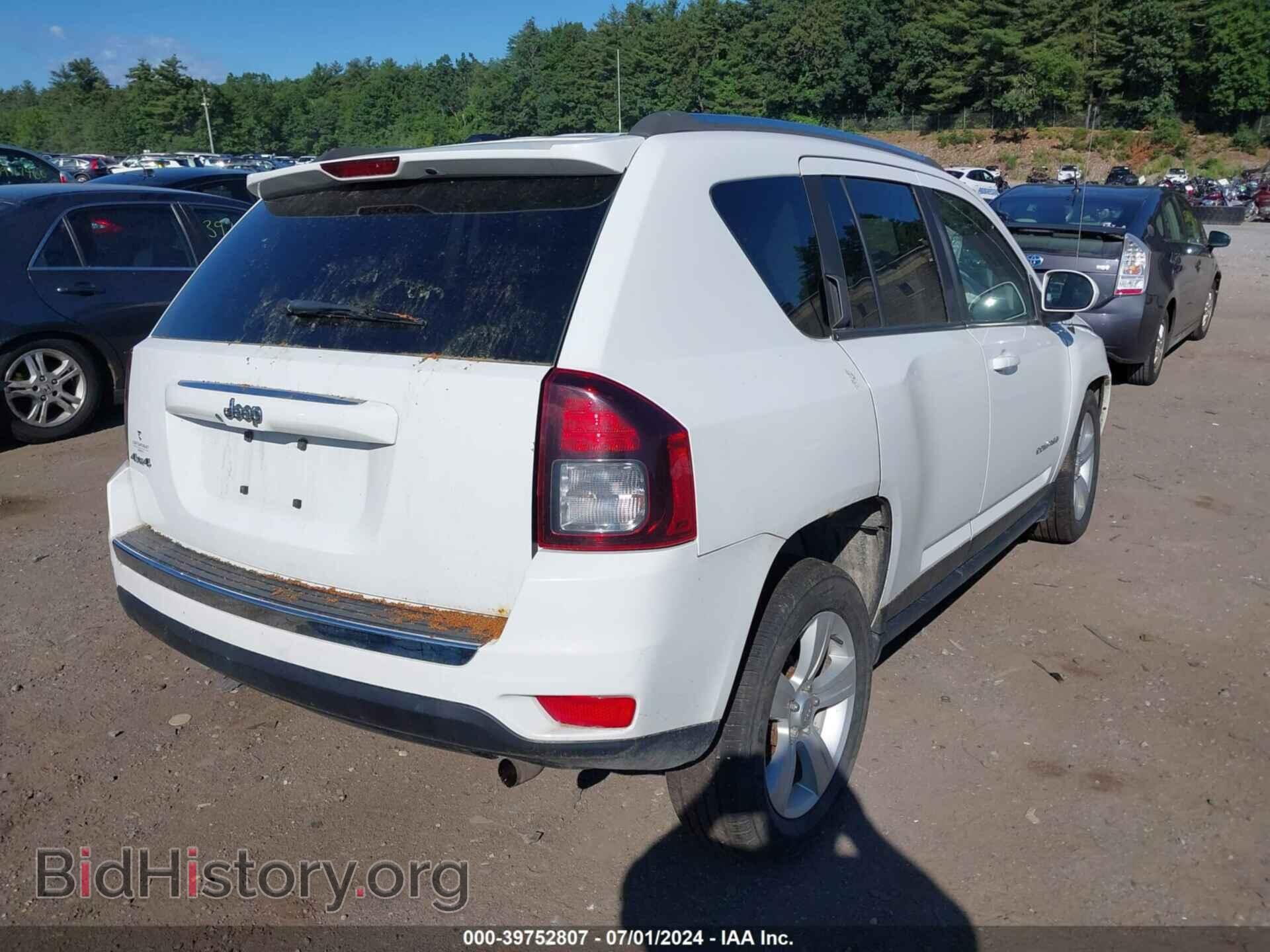 2015 JEEP COMPASS - VIN: 1C4NJDEB5FD290628 - Фото 4