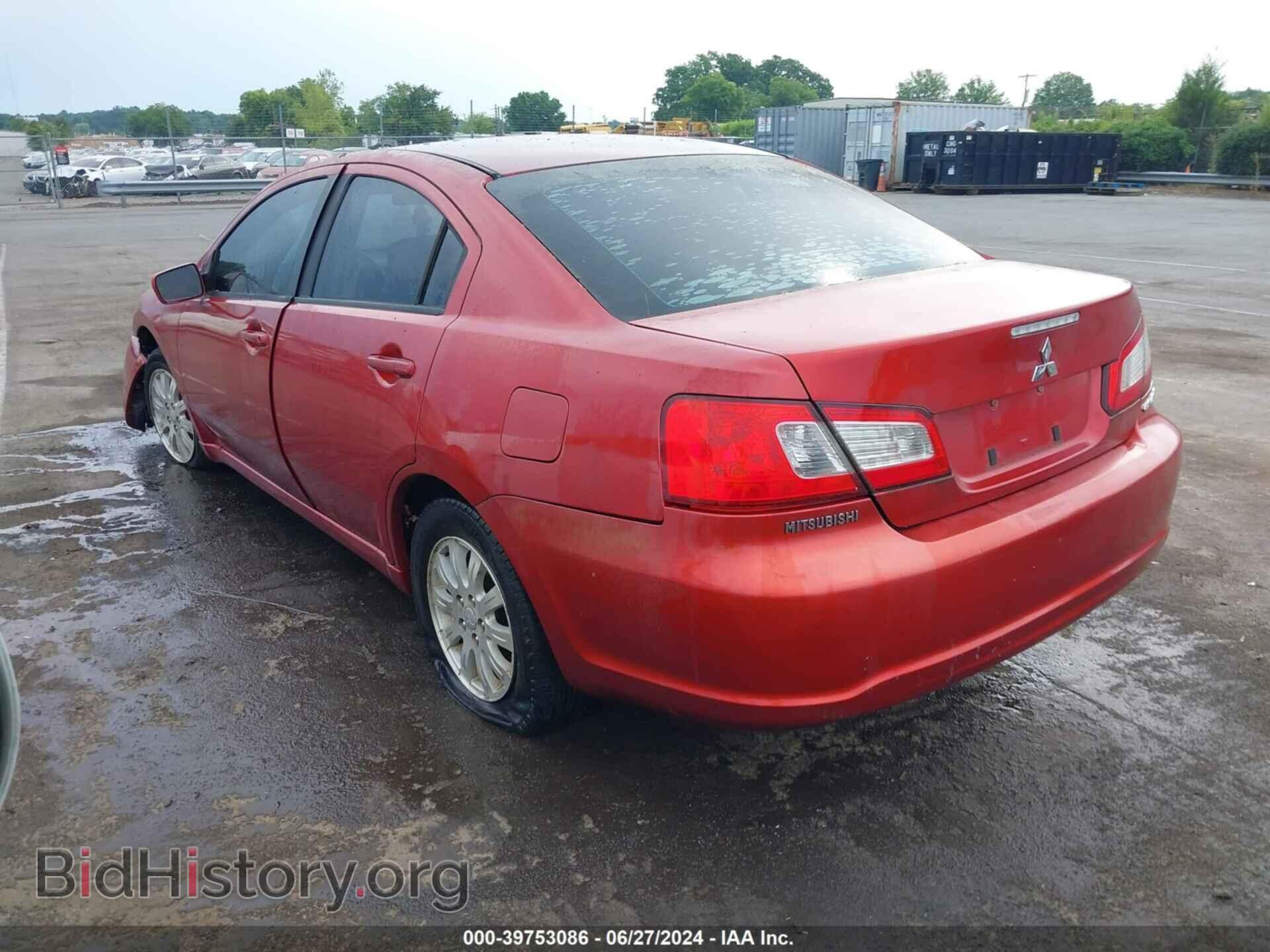 2009 MITSUBISHI GALANT - VIN: 4A3AB36F79E031576 - Фото 3