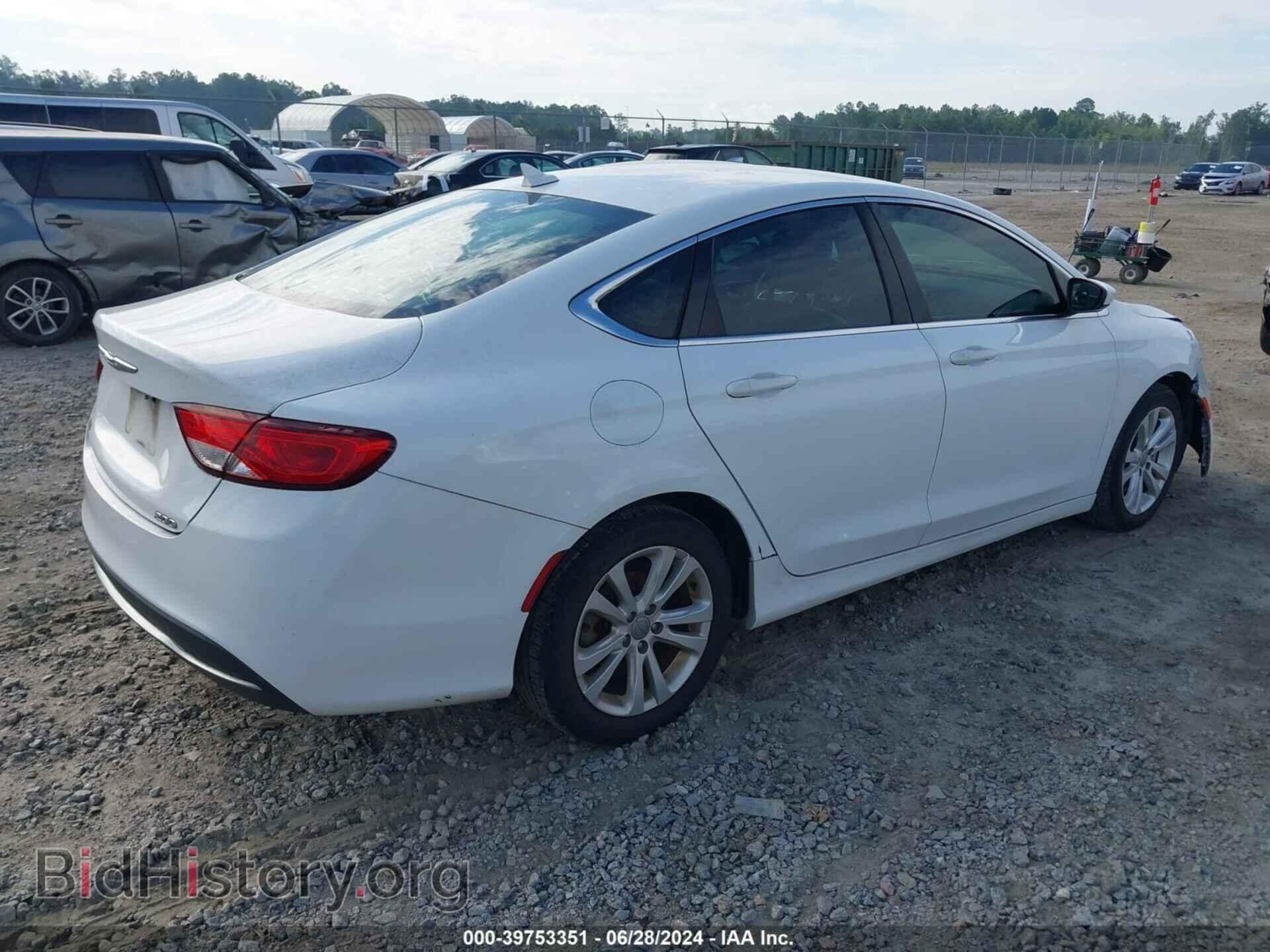 2016 CHRYSLER 200 - VIN: 1C3CCCAB8GN195708 - Фото 4