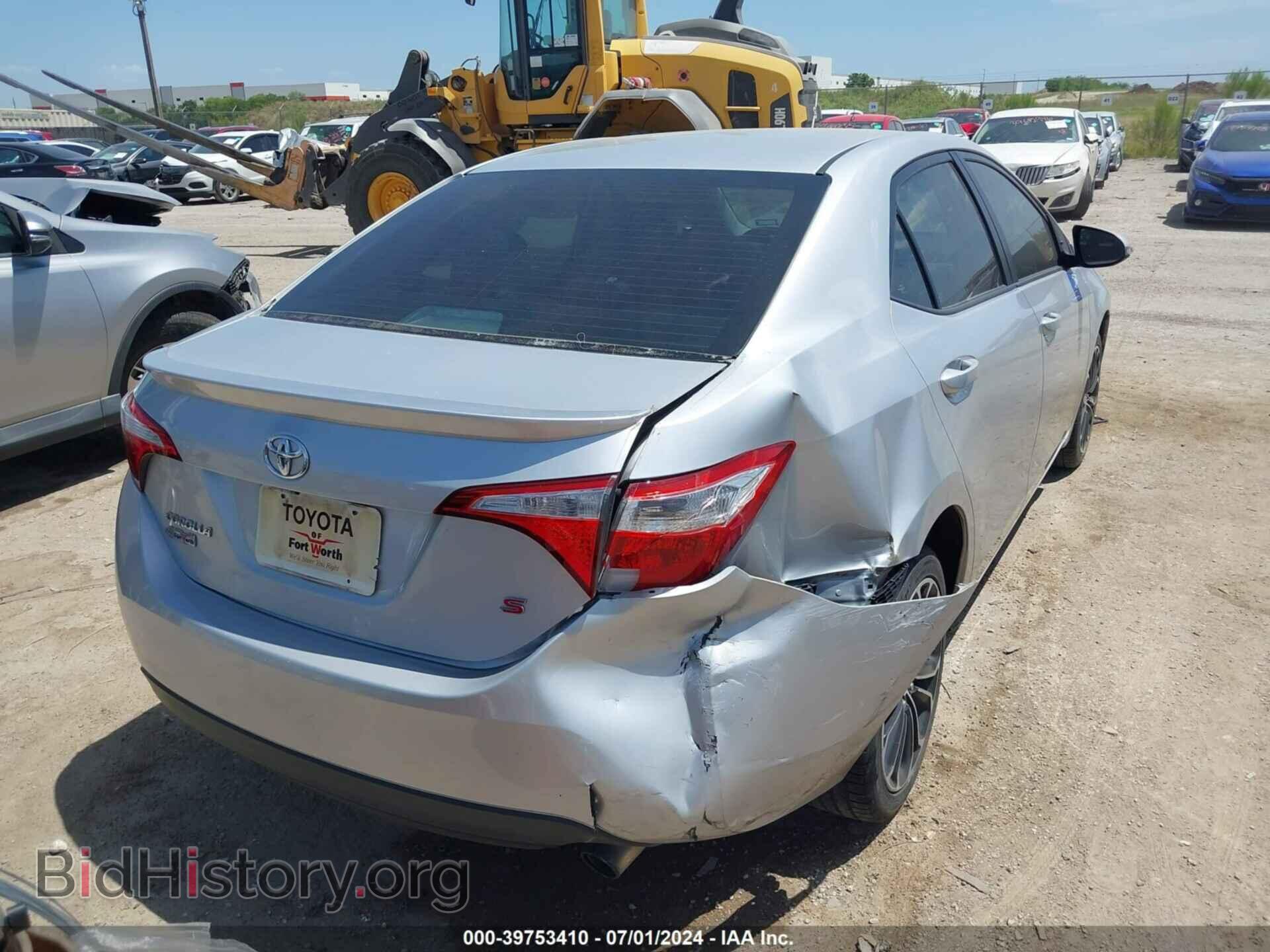 2015 TOYOTA COROLLA - VIN: 5YFBURHE1FP220392 - Фото 4