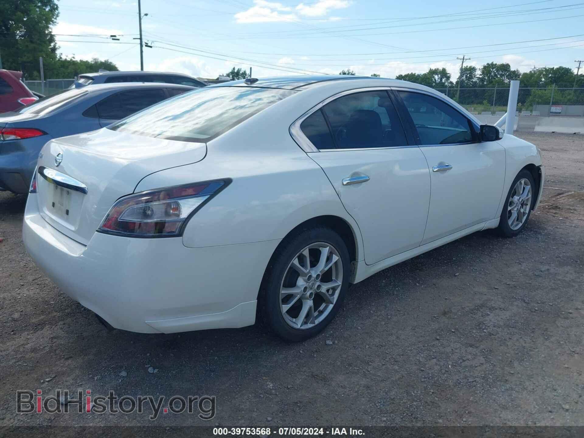 2013 NISSAN MAXIMA - VIN: 1N4AA5AP7DC847876 - Фото 4