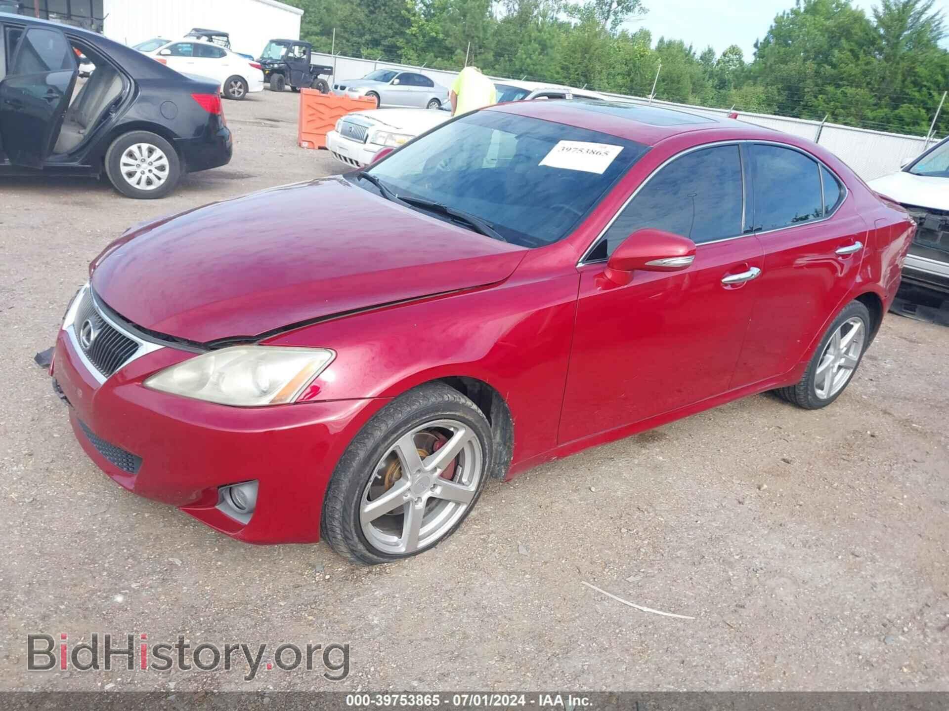 2011 LEXUS IS 250 - VIN: JTHCF5C21B5047998 - Фото 2
