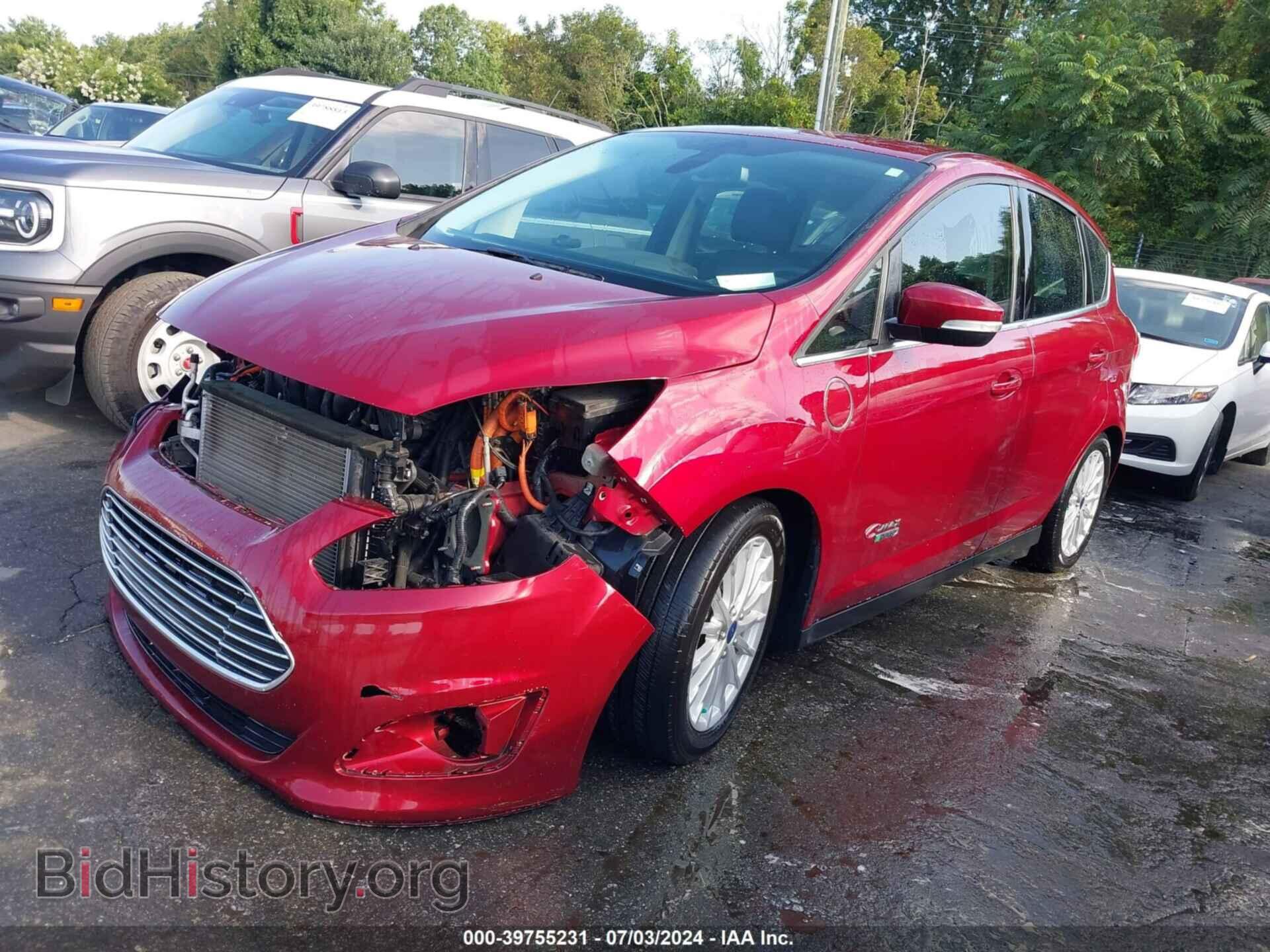 2014 FORD C-MAX ENERGI - VIN: 1FADP5CU3EL512646 - Фото 2