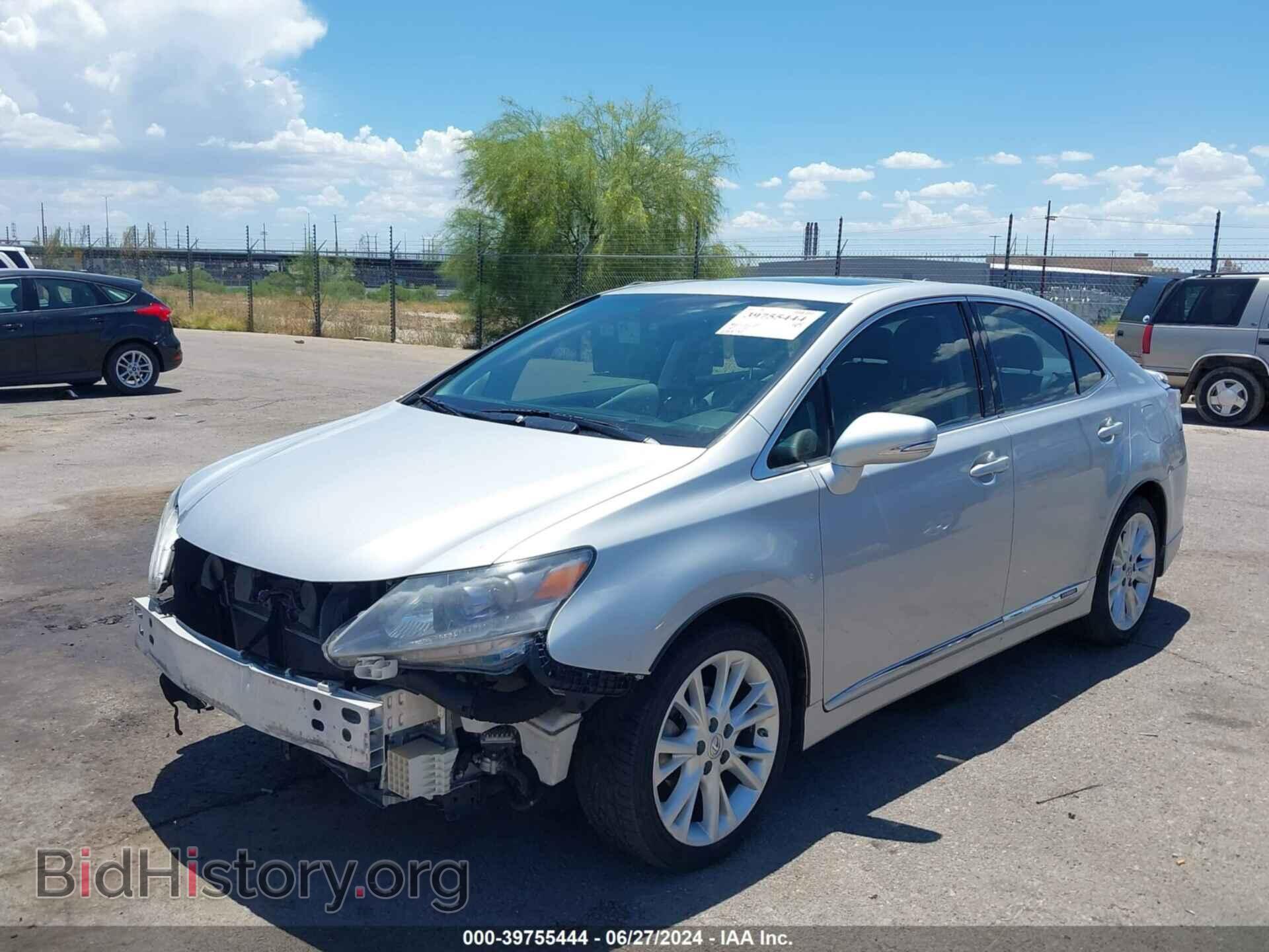 2010 LEXUS HS 250H - VIN: JTHBB1BA5A2027200 - Фото 2