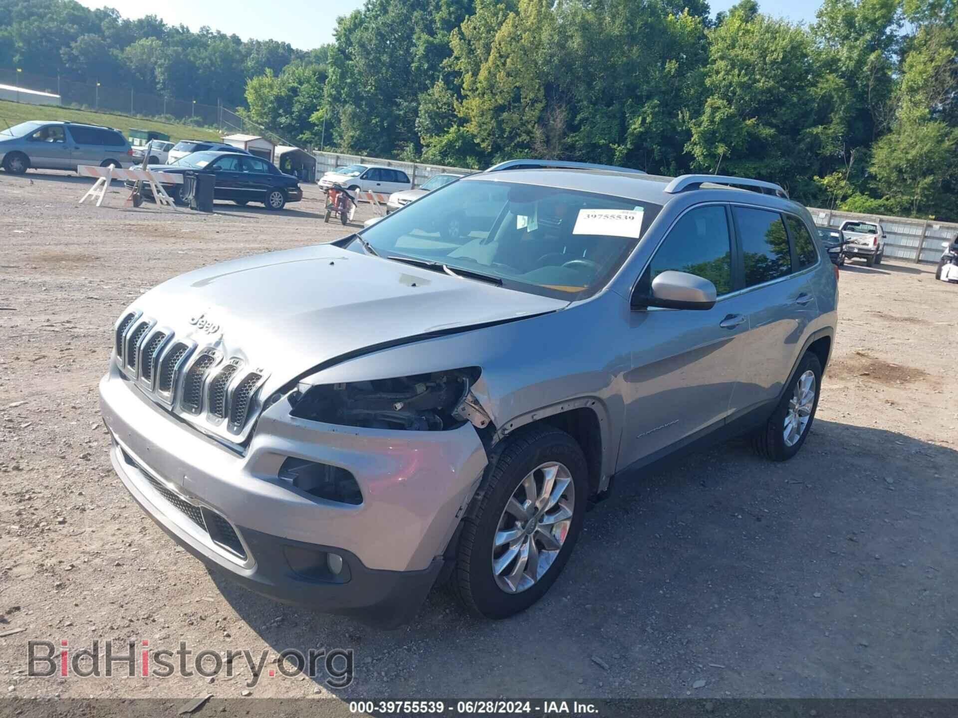 2016 JEEP CHEROKEE - VIN: 1C4PJMDB3GW289350 - Фото 2