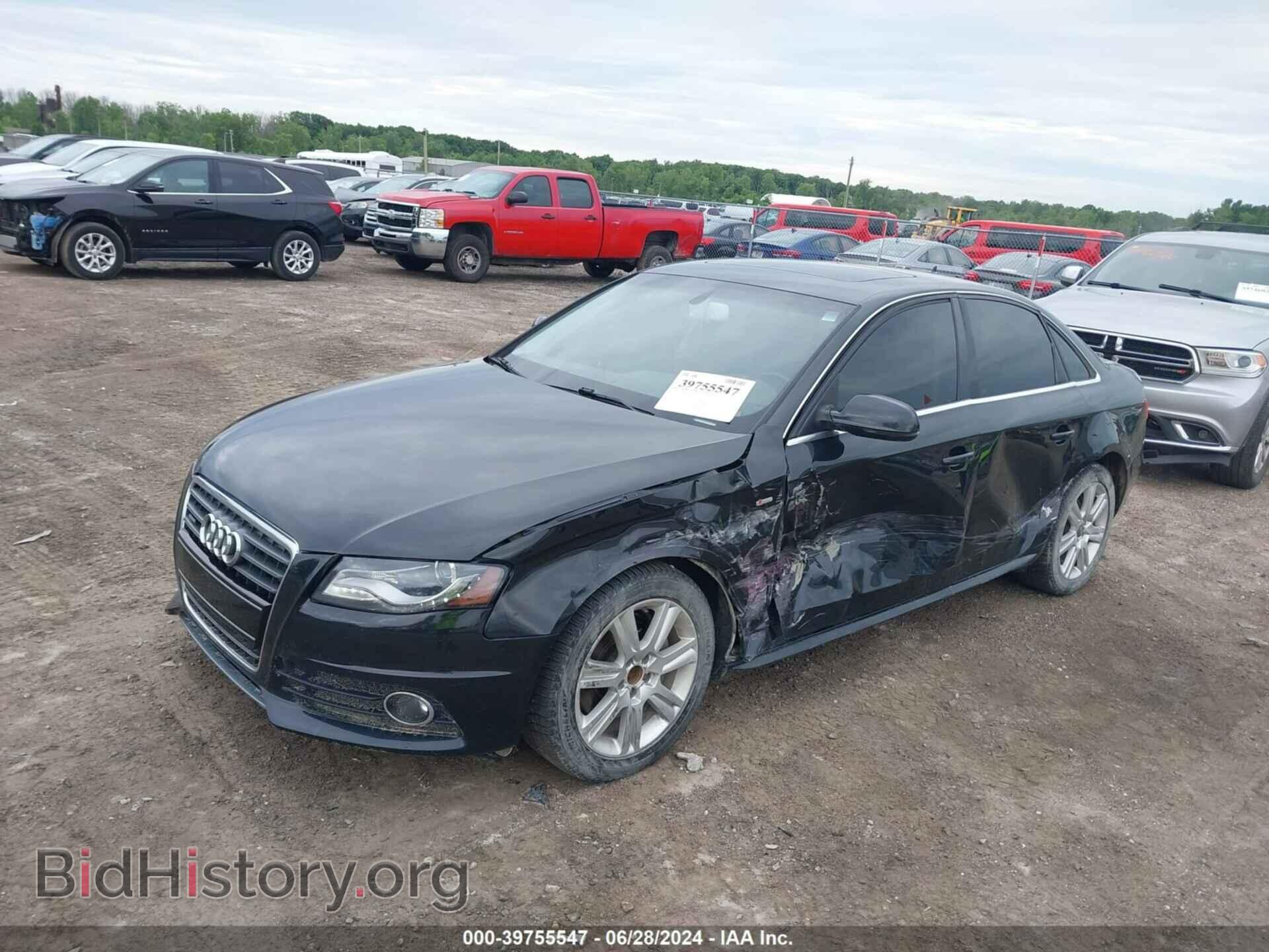 2012 AUDI A4 - VIN: WAUFFAFL2CN007553 - Фото 2