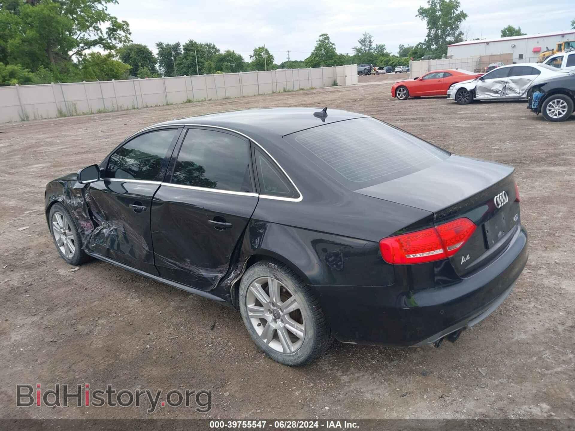 2012 AUDI A4 - VIN: WAUFFAFL2CN007553 - Фото 3