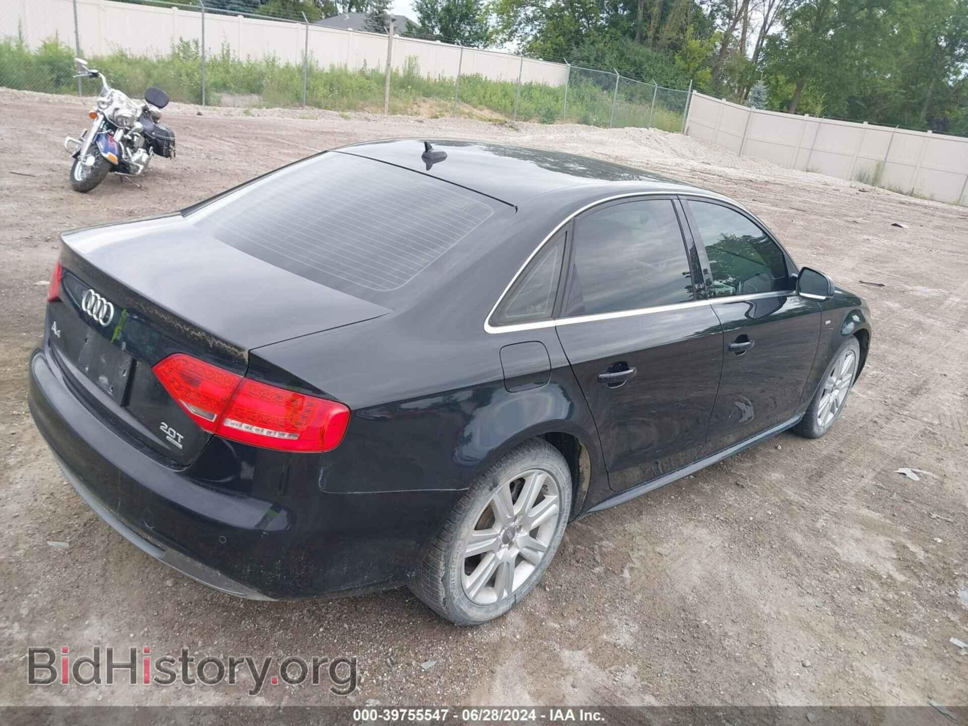 2012 AUDI A4 - VIN: WAUFFAFL2CN007553 - Фото 4