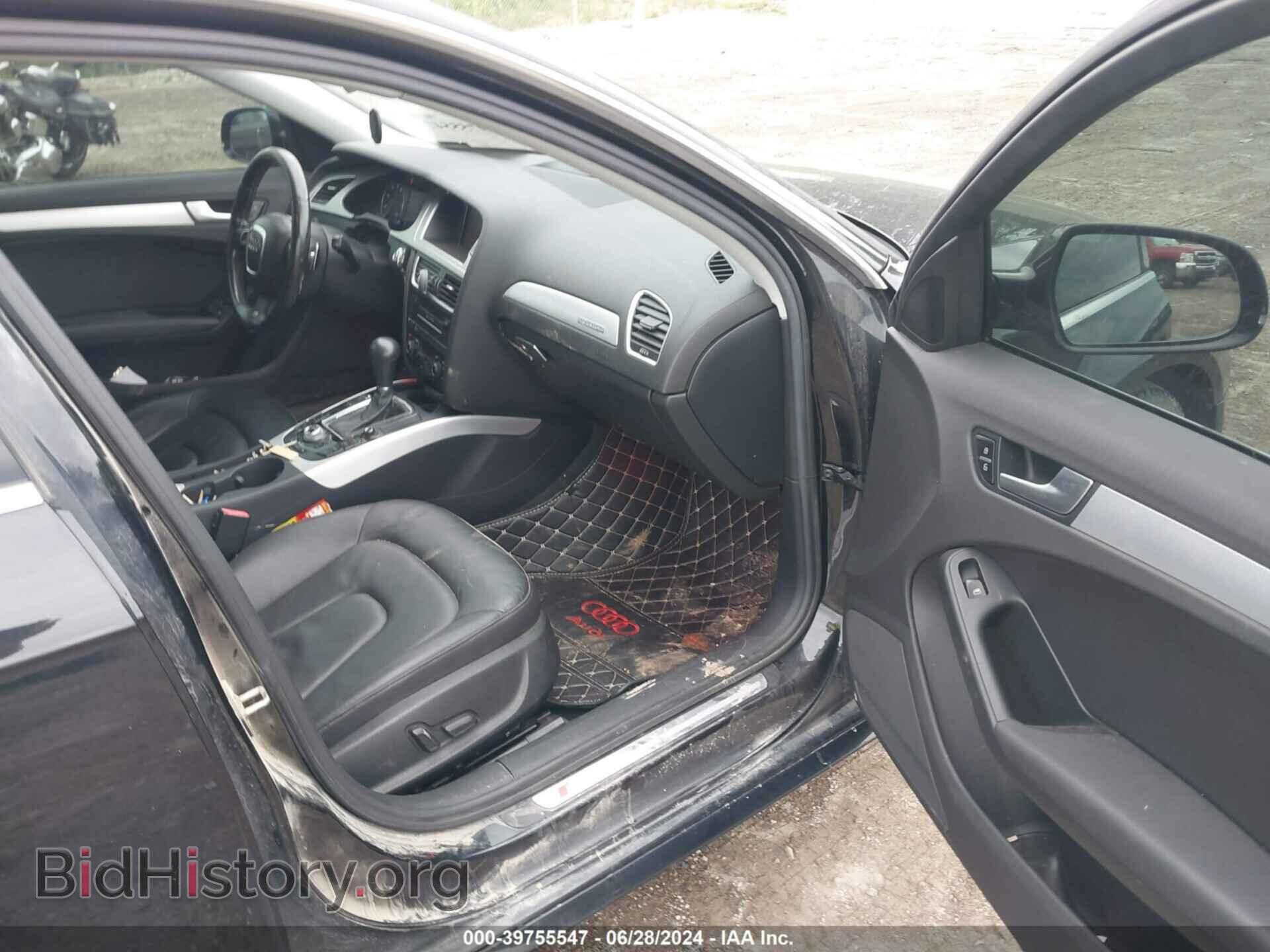 2012 AUDI A4 - VIN: WAUFFAFL2CN007553 - Фото 5