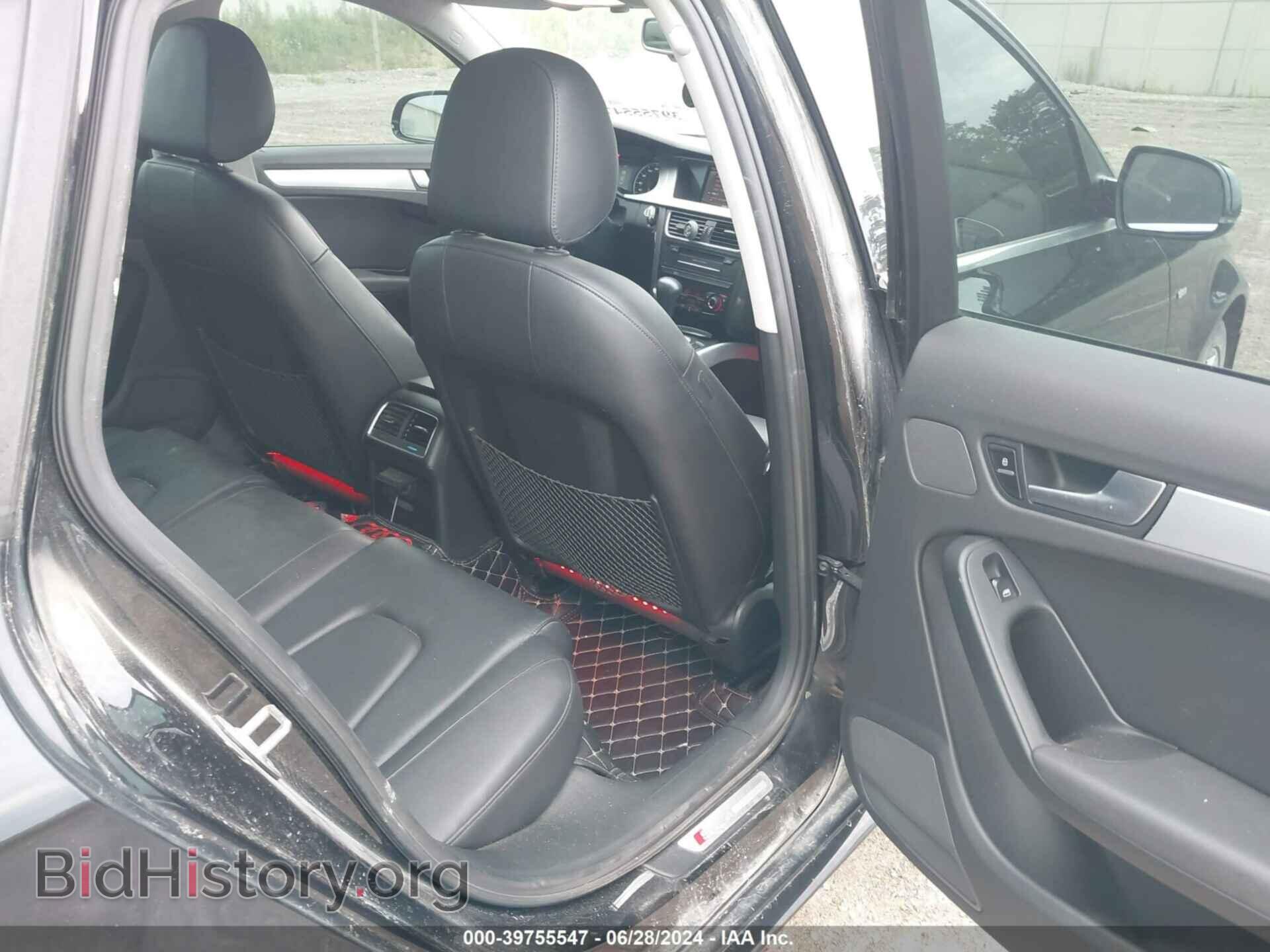 2012 AUDI A4 - VIN: WAUFFAFL2CN007553 - Фото 8
