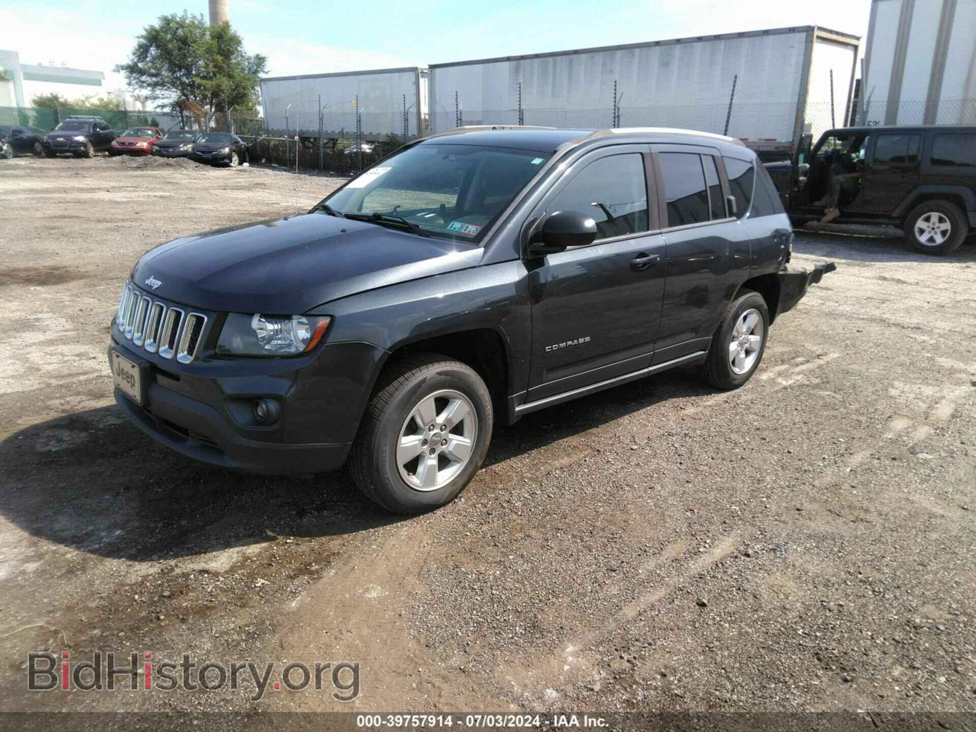 2014 JEEP COMPASS - VIN: 1C4NJCBA0ED801005 - Фото 2