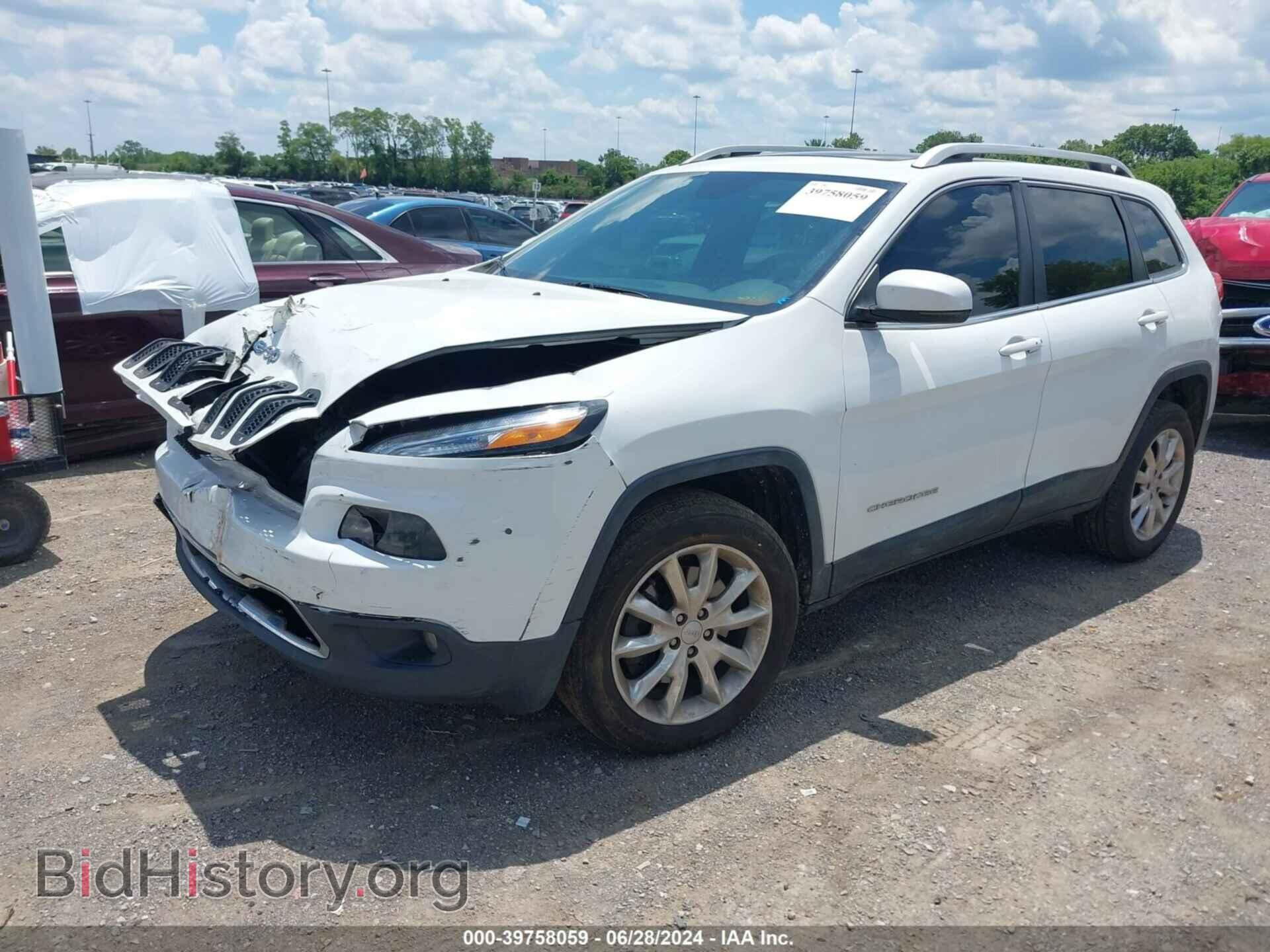 2016 JEEP CHEROKEE - VIN: 1C4PJMDBXGW241571 - Фото 2