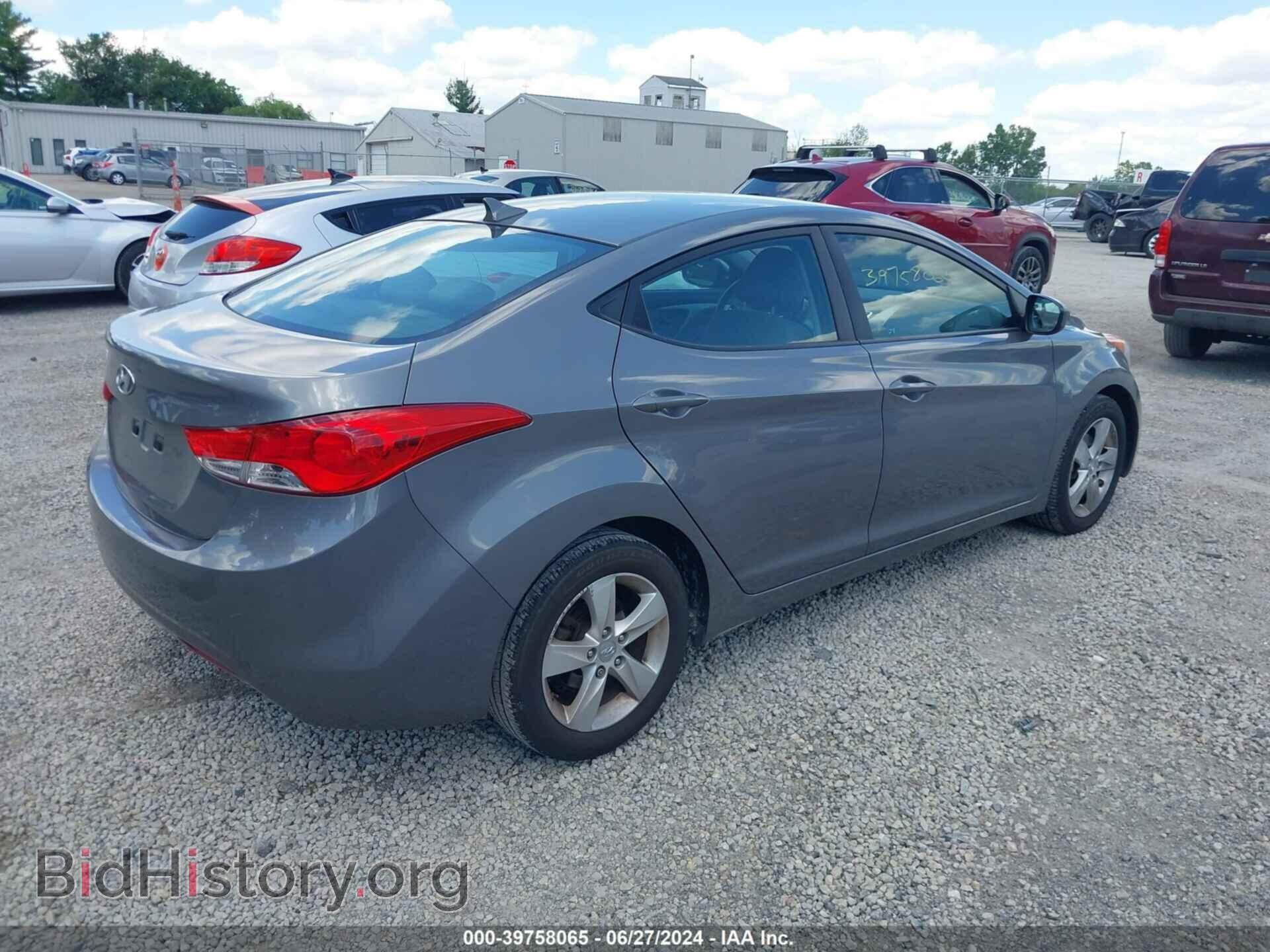 2012 HYUNDAI ELANTRA - VIN: 5NPDH4AE8CH092316 - Фото 4