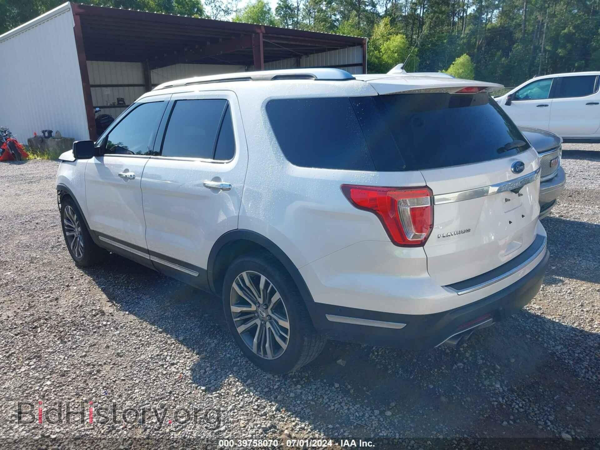 2018 FORD EXPLORER - VIN: 1FM5K8HT3JGB26726 - Photo 3