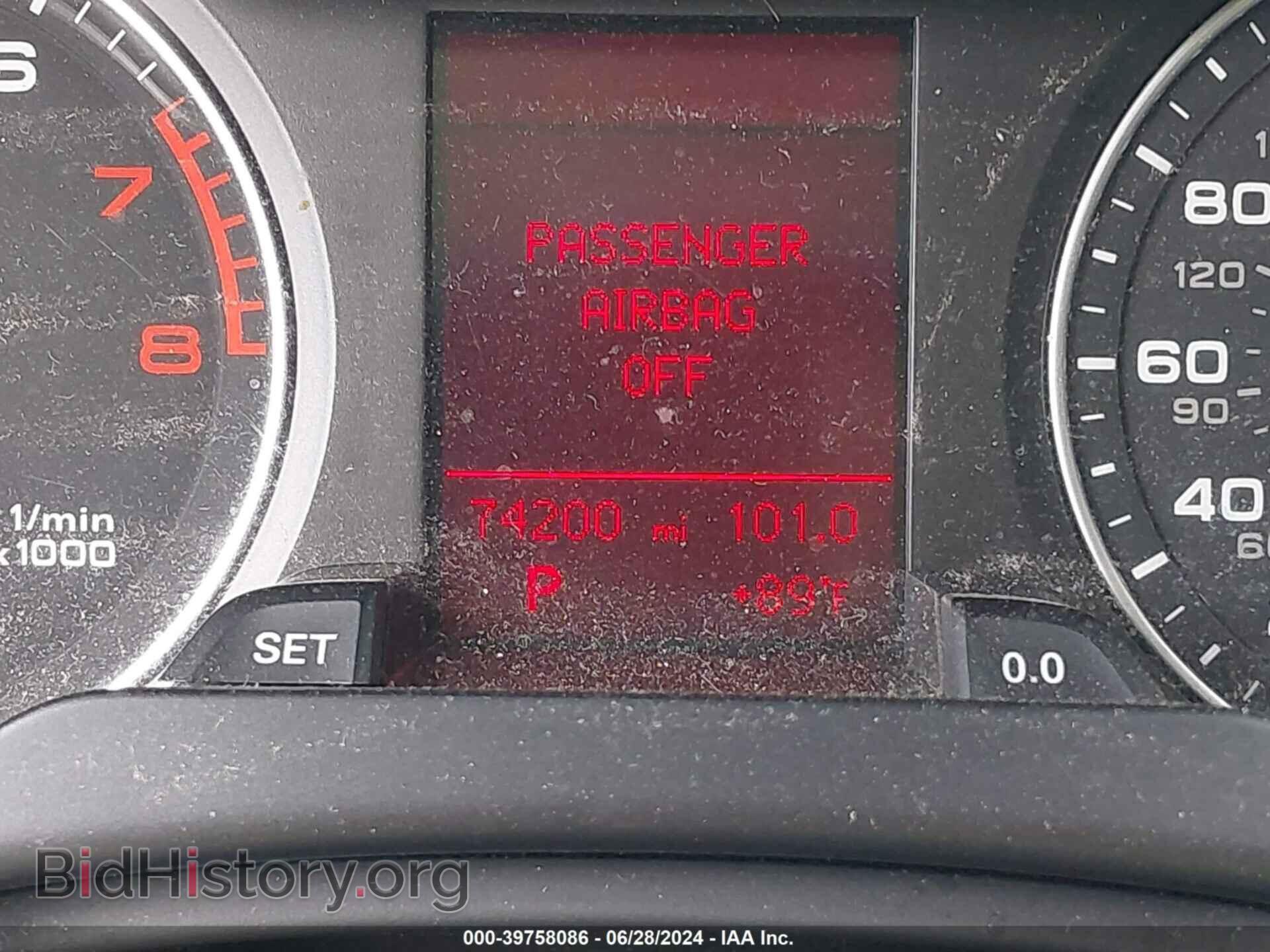 2012 AUDI A4 - VIN: WAUBFAFL0CN011258 - Фото 7