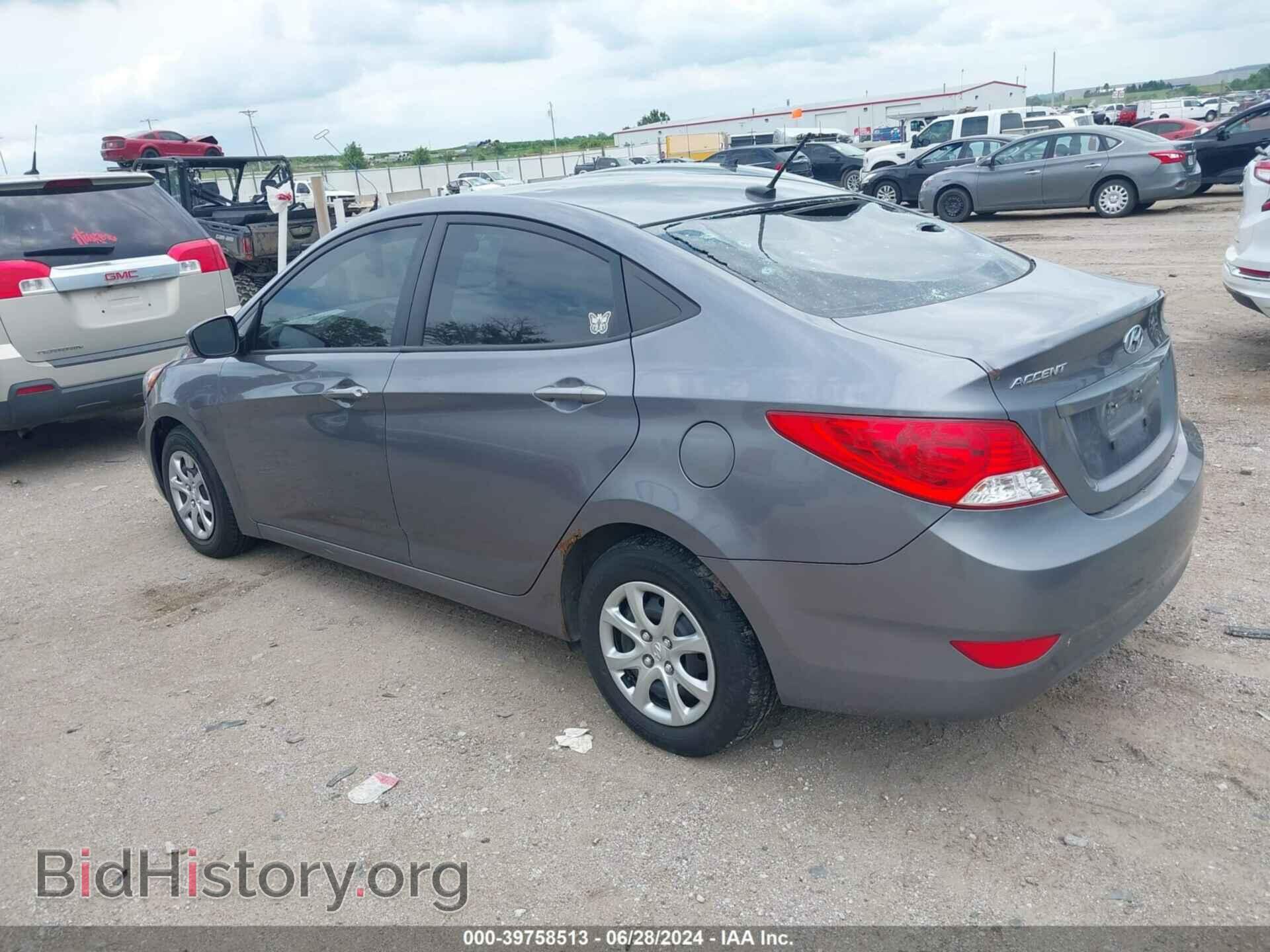 2013 HYUNDAI ACCENT - VIN: KMHCT4AE5DU567871 - Фото 3