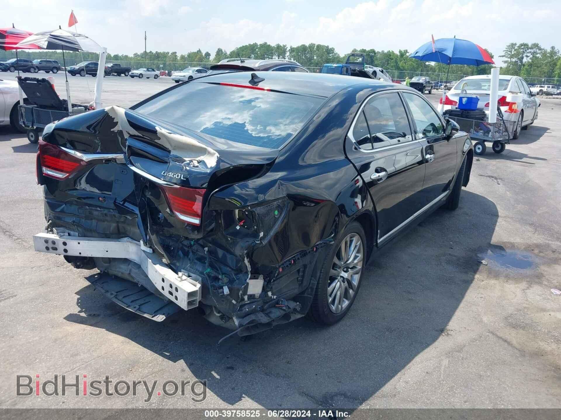 2013 LEXUS LS 460 - VIN: JTHGL5EF5D5050481 - Photo 4
