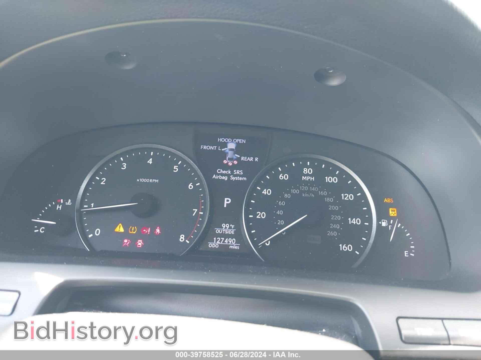 2013 LEXUS LS 460 - VIN: JTHGL5EF5D5050481 - Photo 7