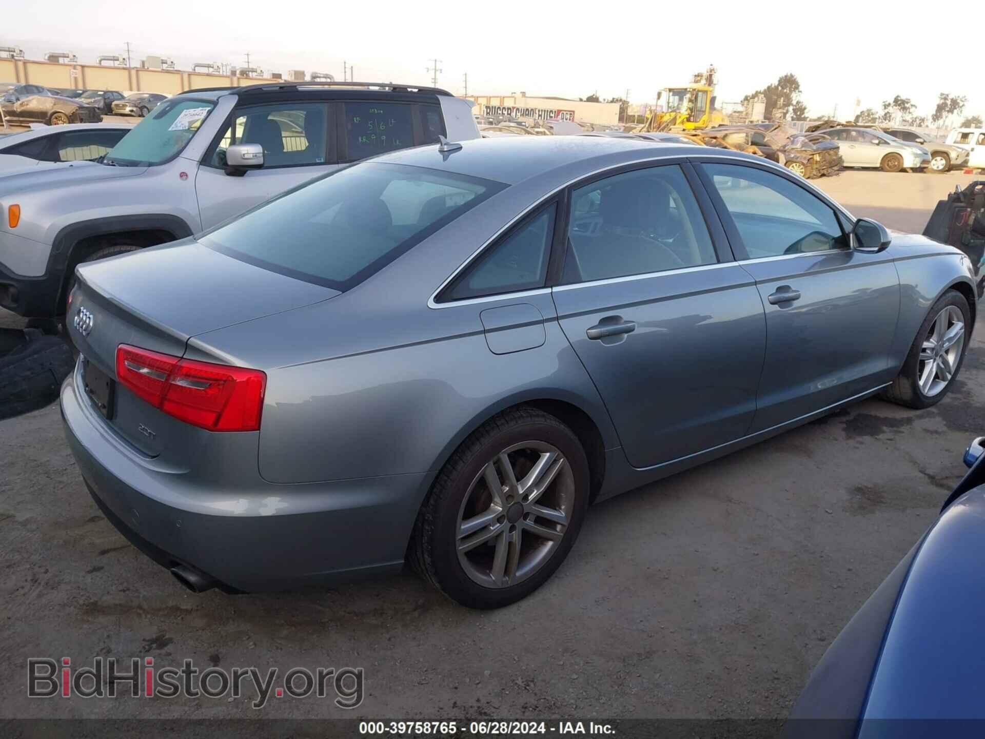 2012 AUDI A6 - VIN: WAUDFAFC6CN153557 - Фото 4