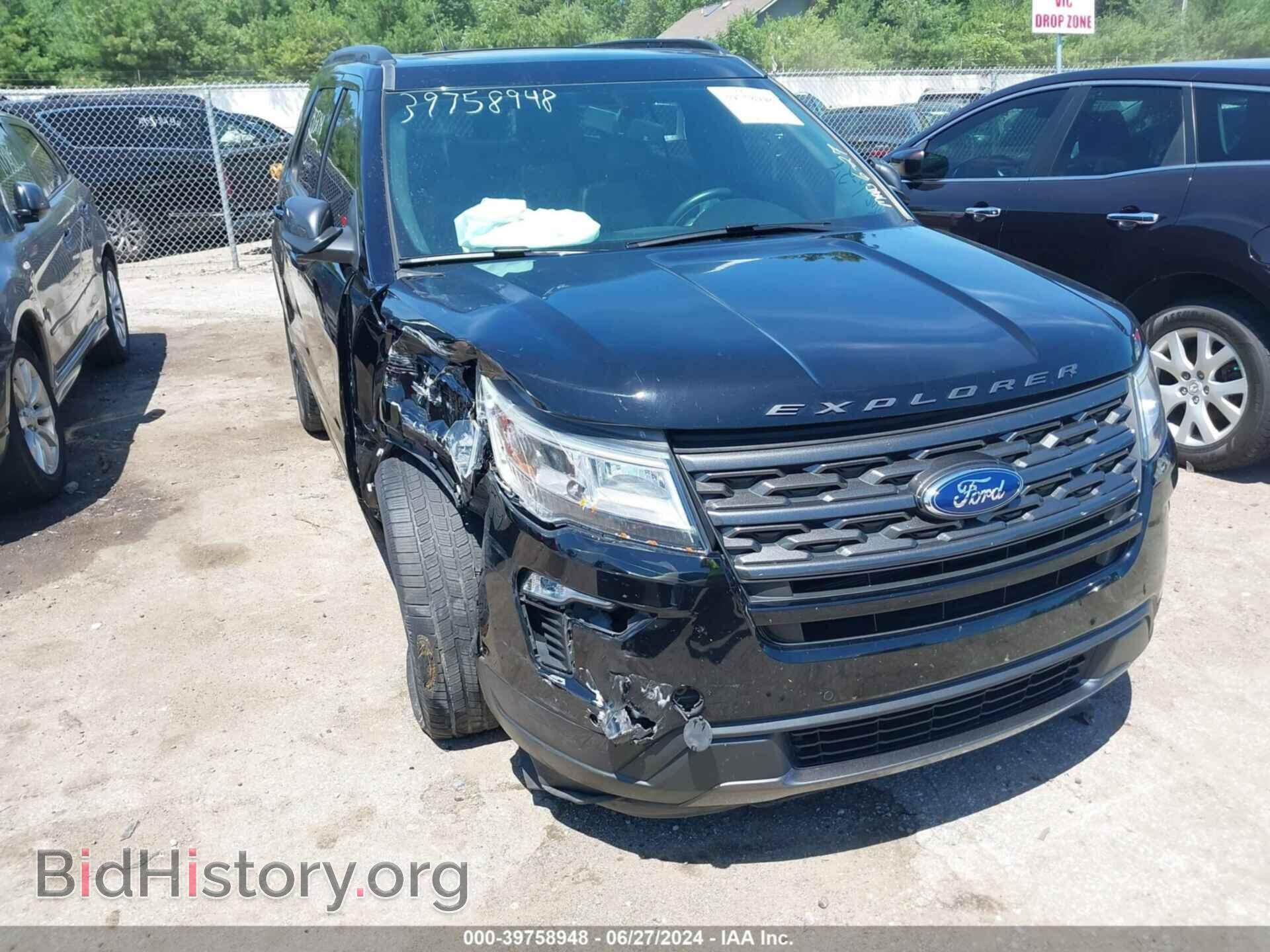 Фотография 1FM5K8D82JGB41803 - FORD EXPLORER 2018