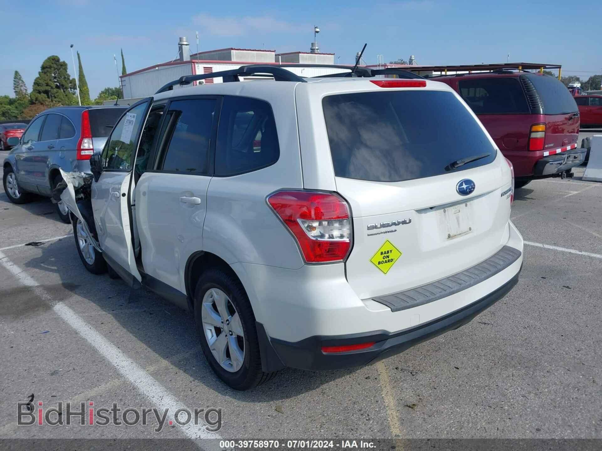 2014 SUBARU FORESTER - VIN: JF2SJAEC8EH425801 - Фото 3
