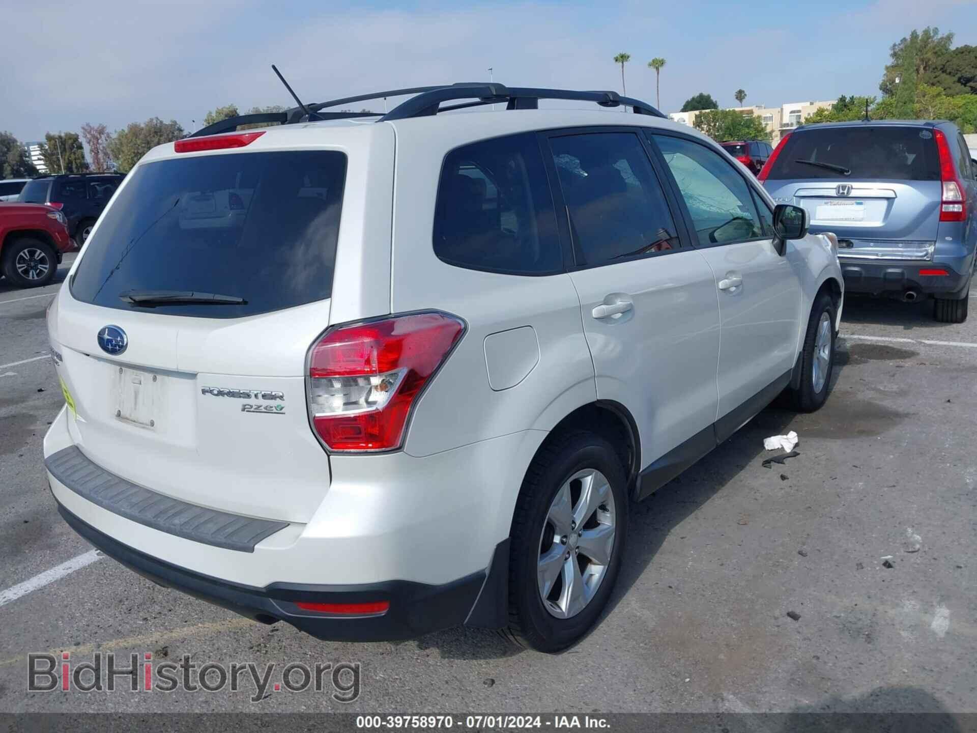 2014 SUBARU FORESTER - VIN: JF2SJAEC8EH425801 - Фото 4