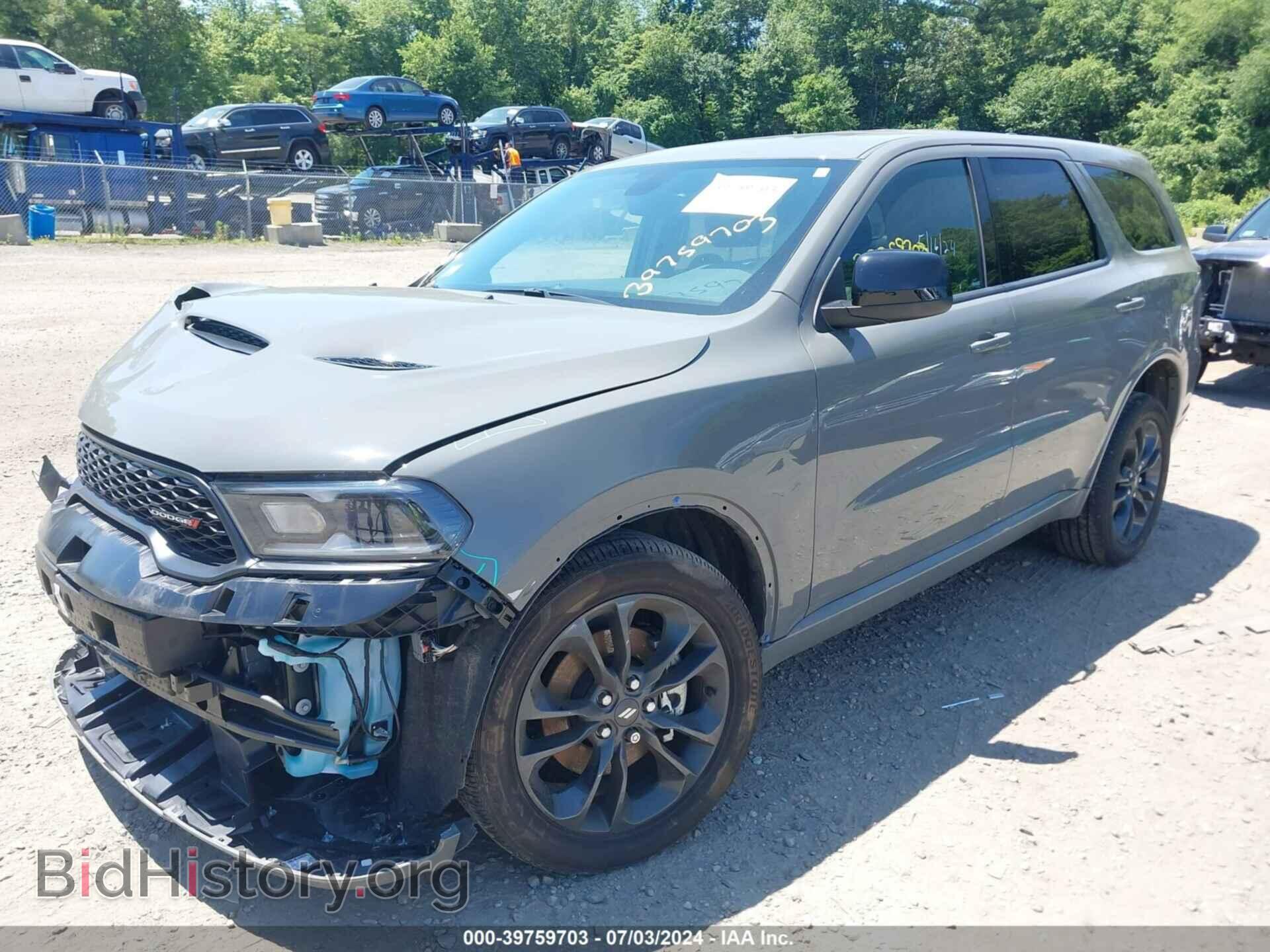 2022 DODGE DURANGO - VIN: 1C4RDJDG3NC208159 - Фото 2