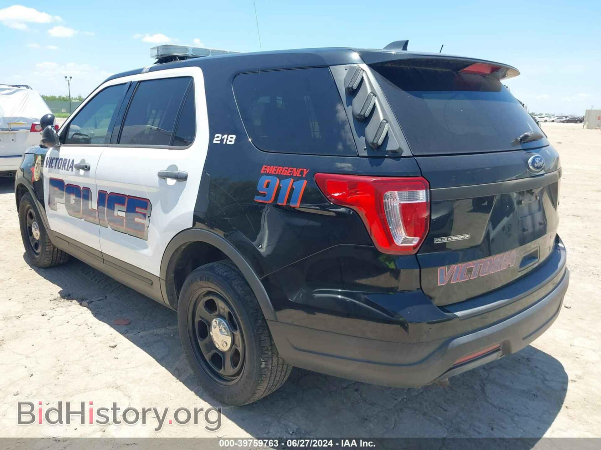 2018 FORD POLICE INTERCEPTOR UTILITY - VIN: 1FM5K8AT8JGB19085 - Фото 3