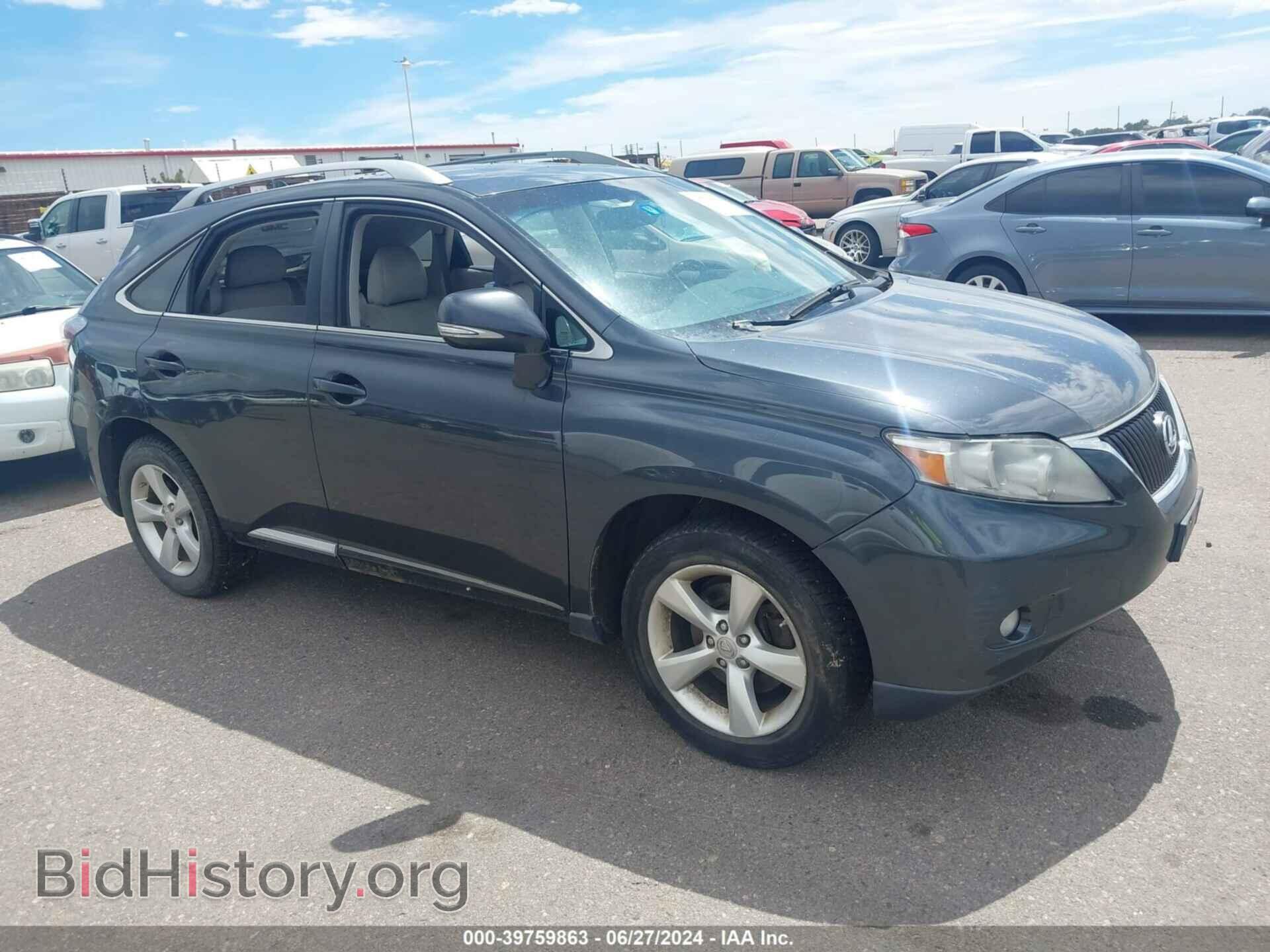 Photo 2T2BK1BA7BC086877 - LEXUS RX 350 2011