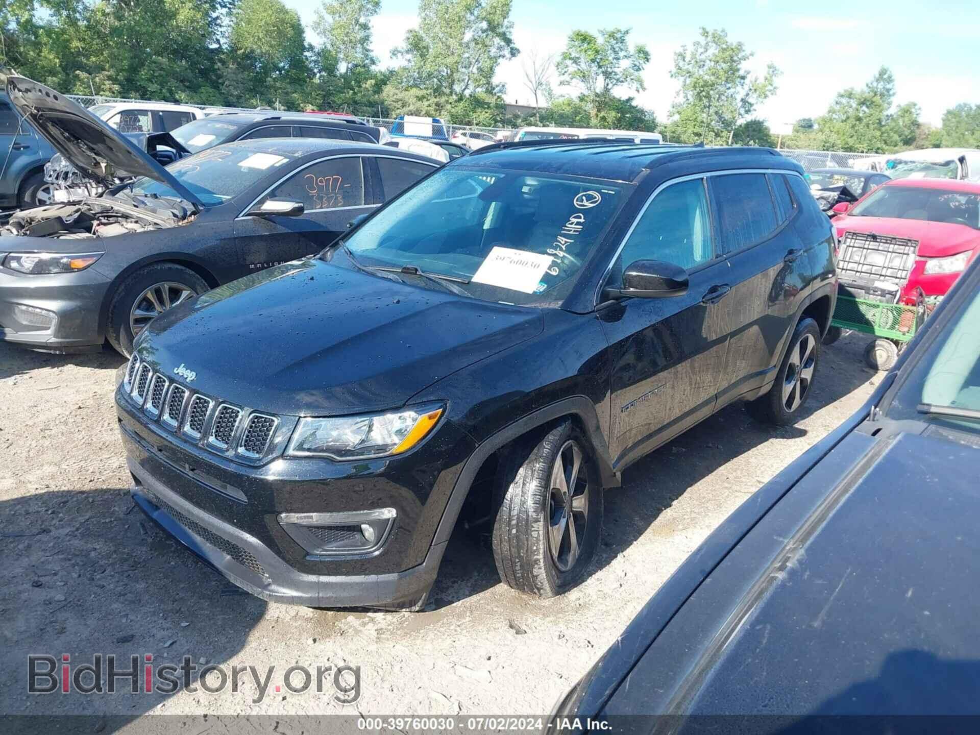 2018 JEEP COMPASS - VIN: 3C4NJDBB2JT176528 - Фото 2