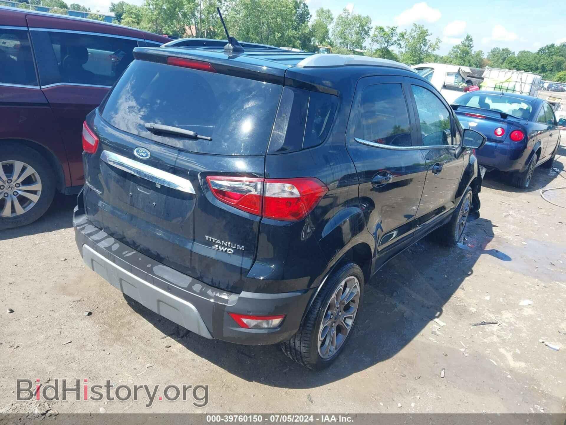 2020 FORD ECOSPORT - VIN: MAJ6S3KL8LC343998 - Photo 4