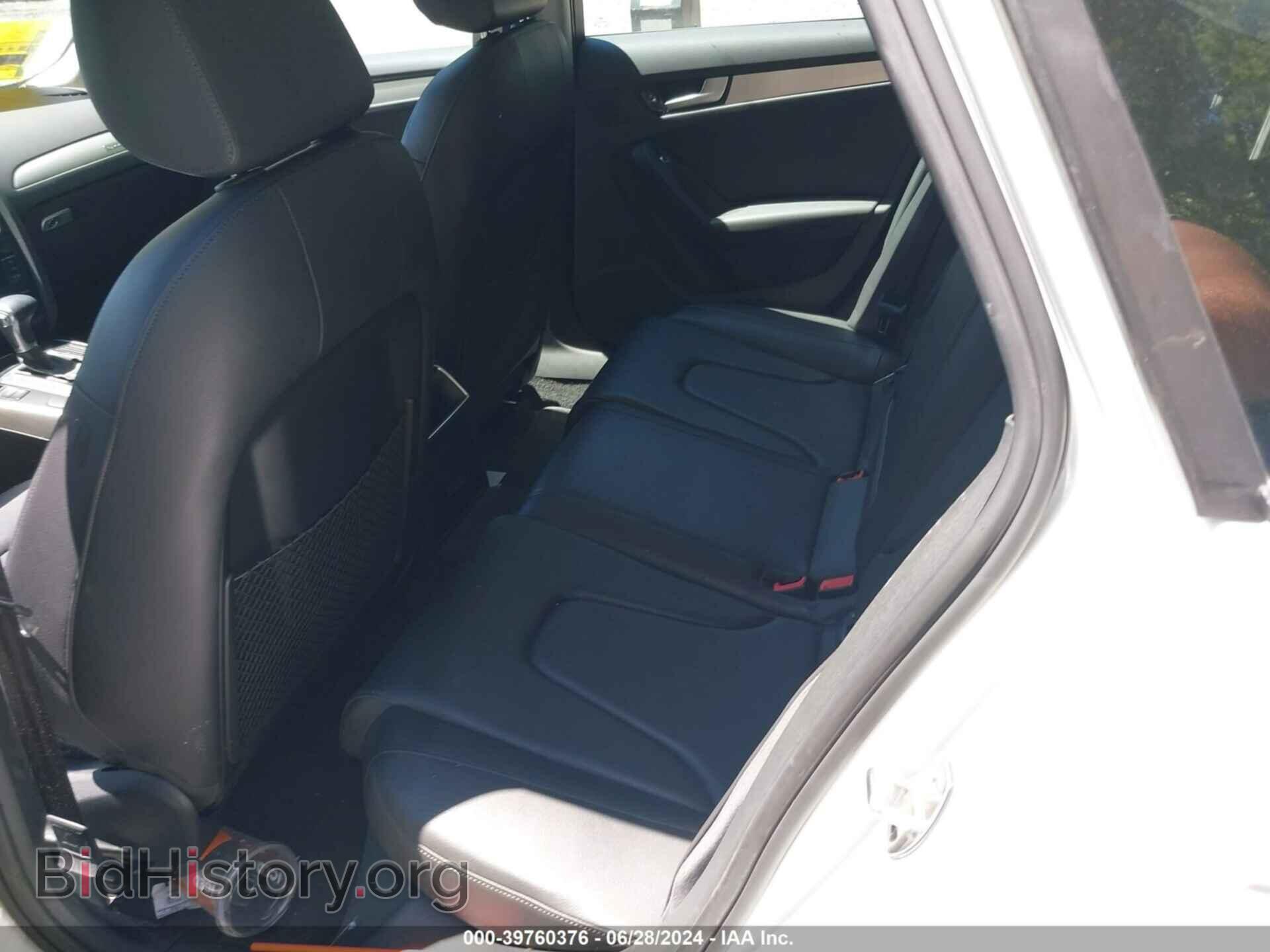2013 AUDI A4 - VIN: WAUBFAFL6DN045691 - Фото 8