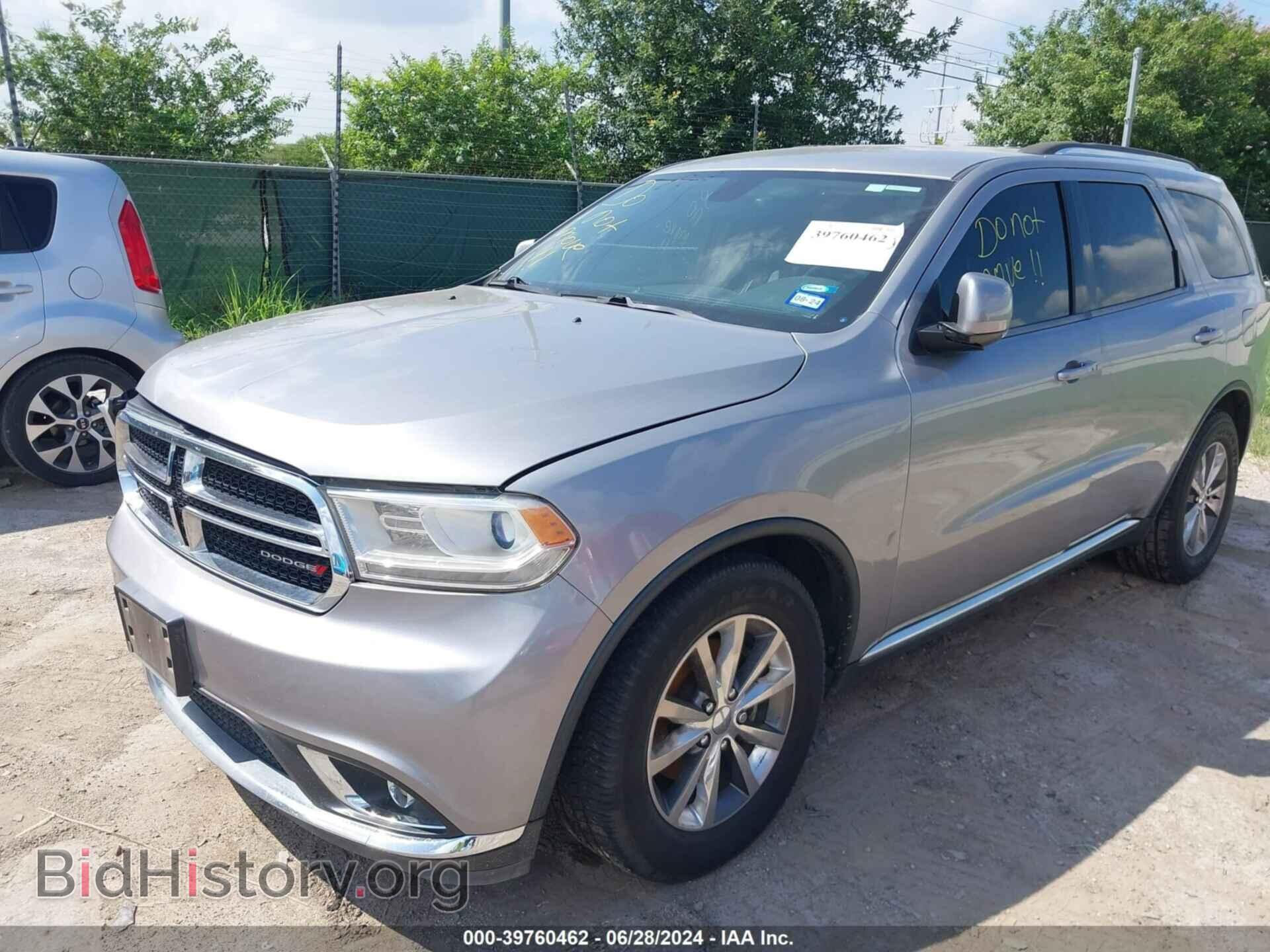 2014 DODGE DURANGO - VIN: 1C4RDHDG1EC561069 - Фото 2