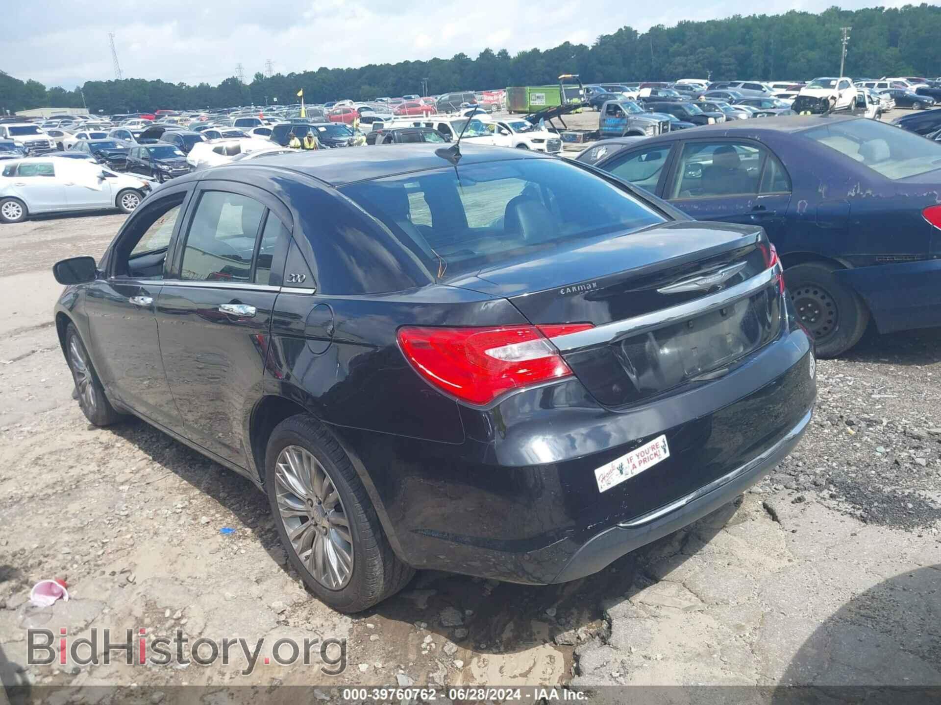 2012 CHRYSLER 200 - VIN: 1C3CCBCB6CN149120 - Фото 3