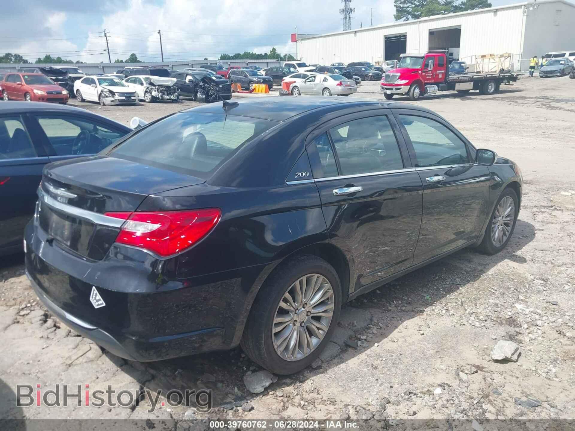 2012 CHRYSLER 200 - VIN: 1C3CCBCB6CN149120 - Фото 4