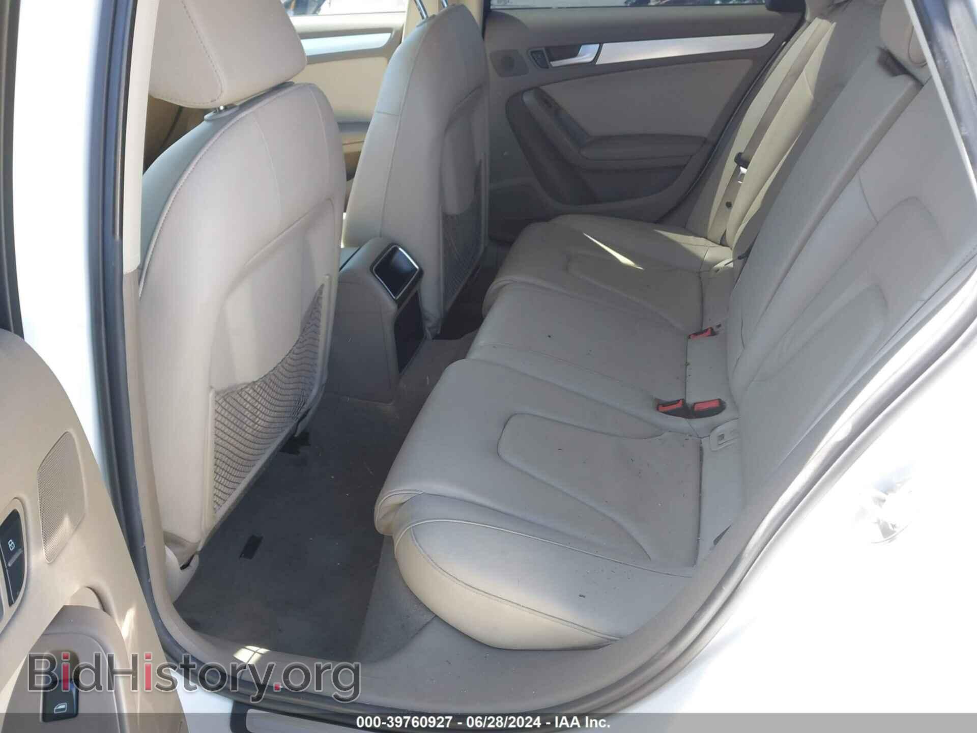 2010 AUDI A4 - VIN: WAUAFAFL0AN037478 - Фото 8