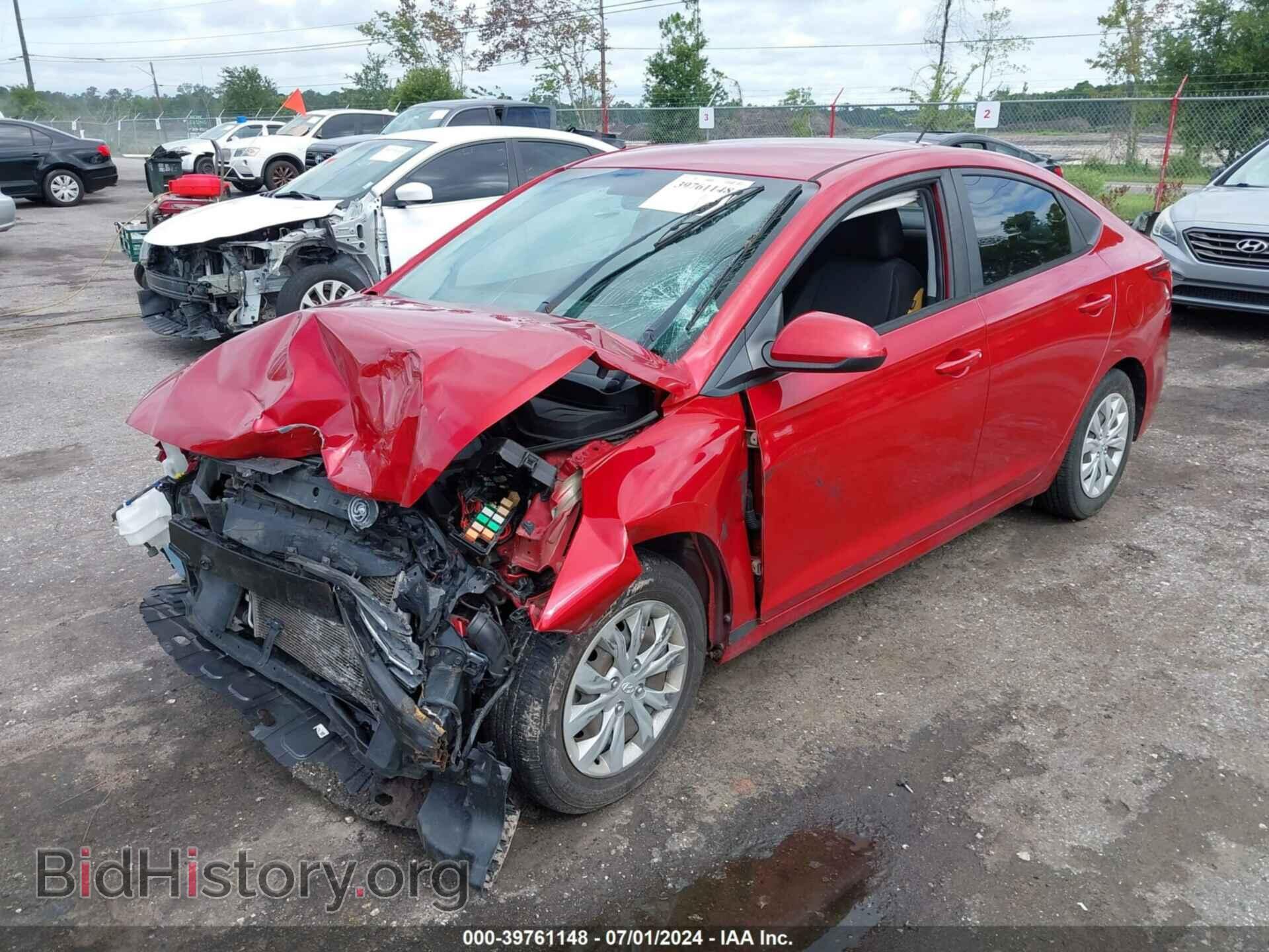 2019 HYUNDAI ACCENT - VIN: 3KPC24A33KE068360 - Фото 2
