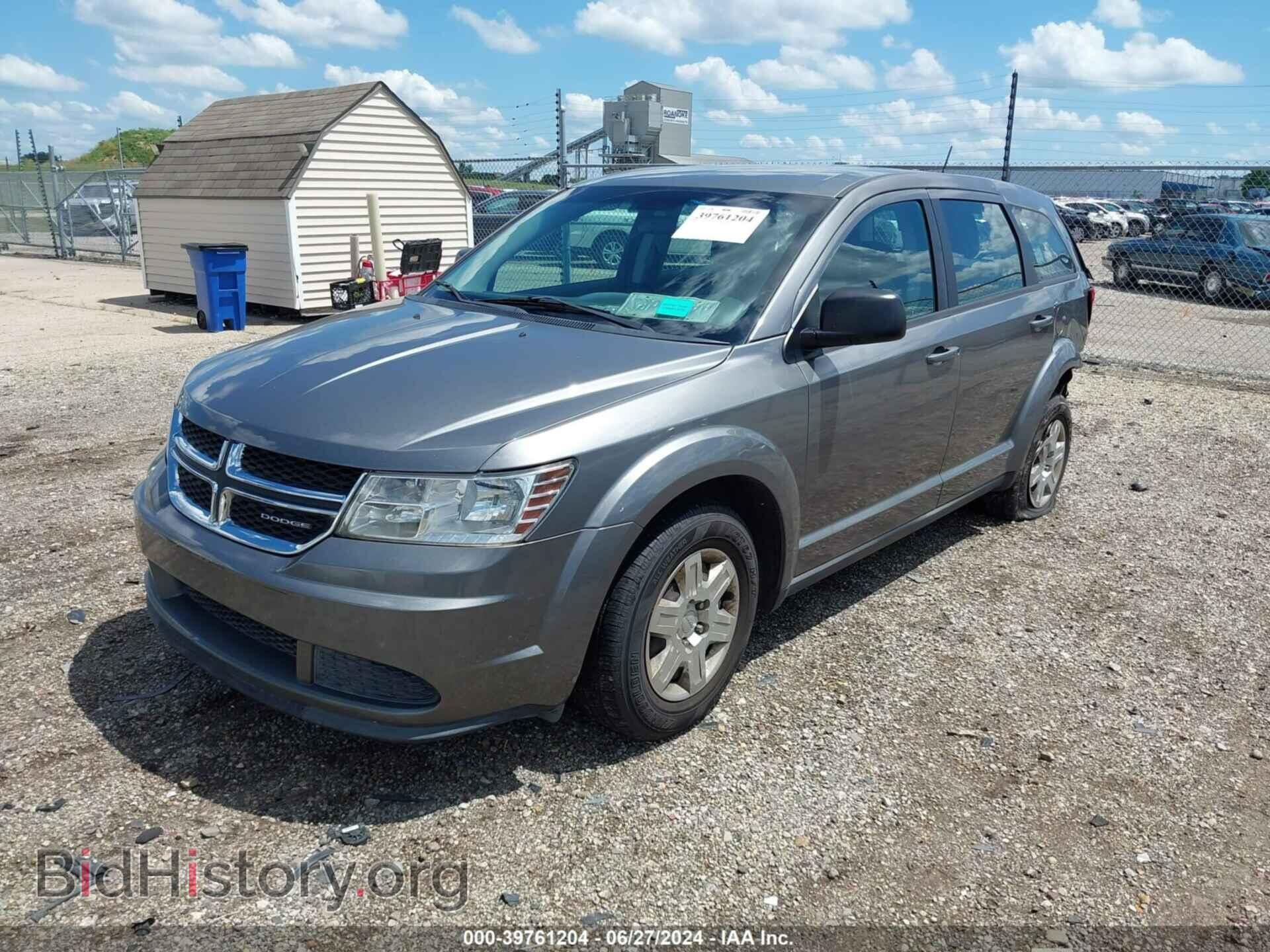 2012 DODGE JOURNEY - VIN: 3C4PDCAB1CT198549 - Фото 2