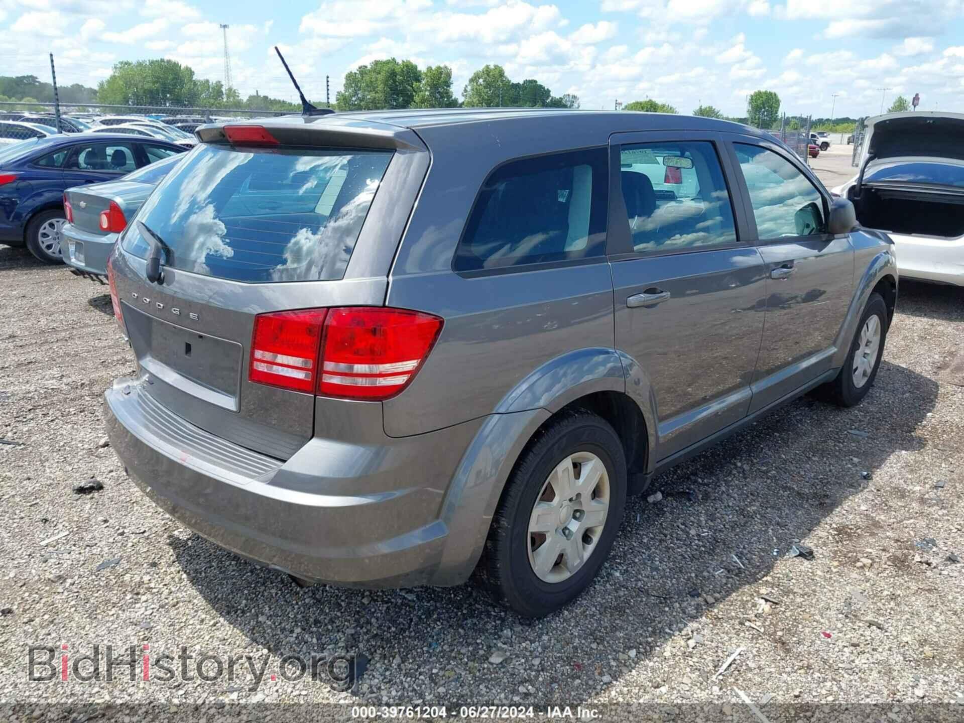 2012 DODGE JOURNEY - VIN: 3C4PDCAB1CT198549 - Фото 4